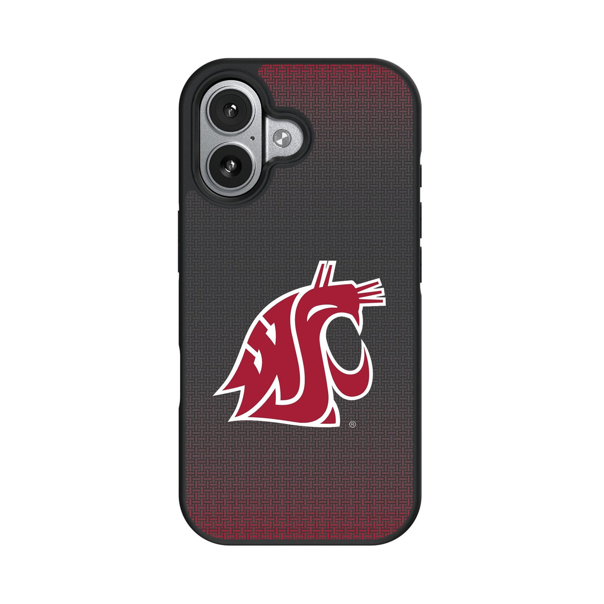 Washington State University Cougars Linen Bump Phone Case for Apple iPhone 17 Series 4