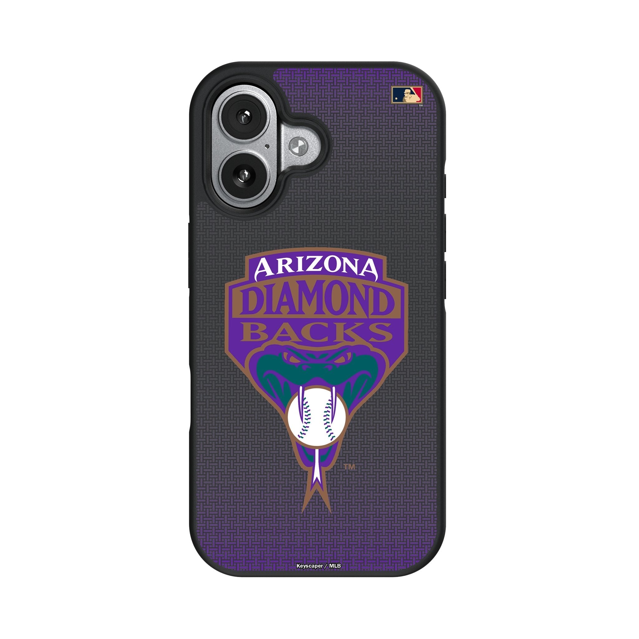 Arizona Diamondbacks 1999-2006 - Cooperstown Collection Linen Bump Phone Case for Apple iPhone 17 Series 4