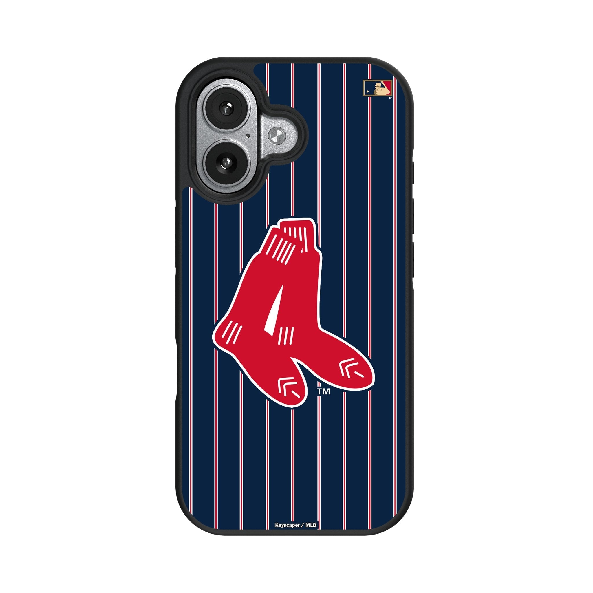 Boston Red Sox 1924-1960 - Cooperstown Collection Pinstripe Bump Phone Case for Apple iPhone 17 Series 4