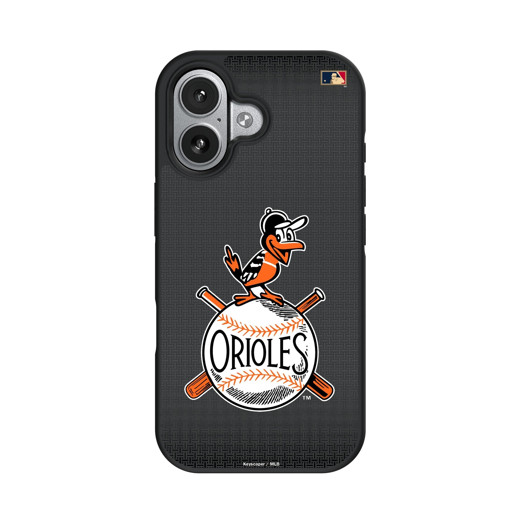Baltimore Orioles 1954-1963 - Cooperstown Collection Linen Bump Phone Case for Apple iPhone 17 Series 4