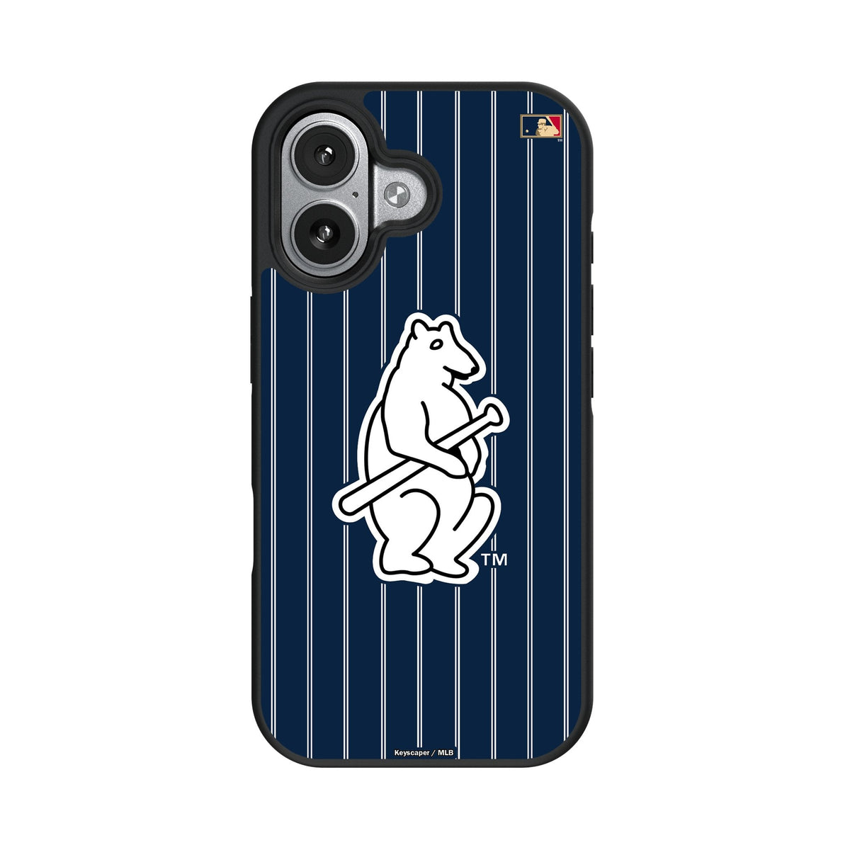 Chicago Cubs 1914 - Cooperstown Collection Pinstripe Bump Phone Case for Apple iPhone 17 Series 4