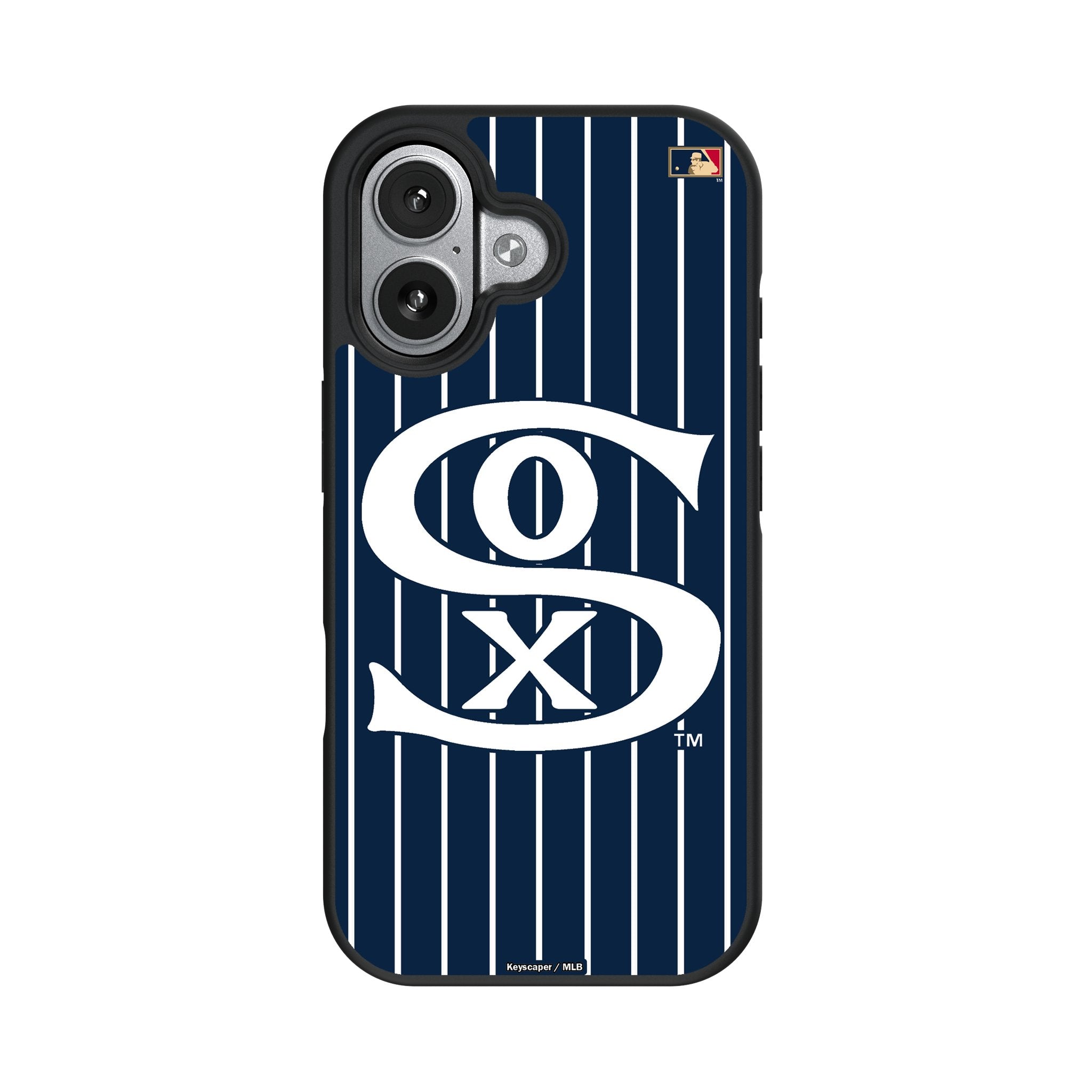 Chicago White Sox Road 1919-1921 - Cooperstown Collection Pinstripe Bump Phone Case for Apple iPhone 17 Series 4