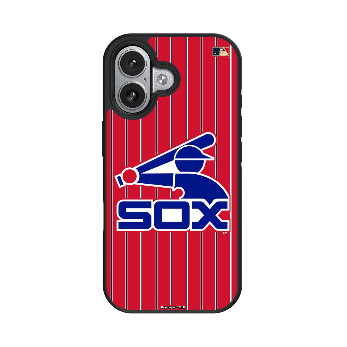 Chicago White Sox 1976-1981 - Cooperstown Collection Pinstripe Bump Phone Case for Apple iPhone 17 Series 4
