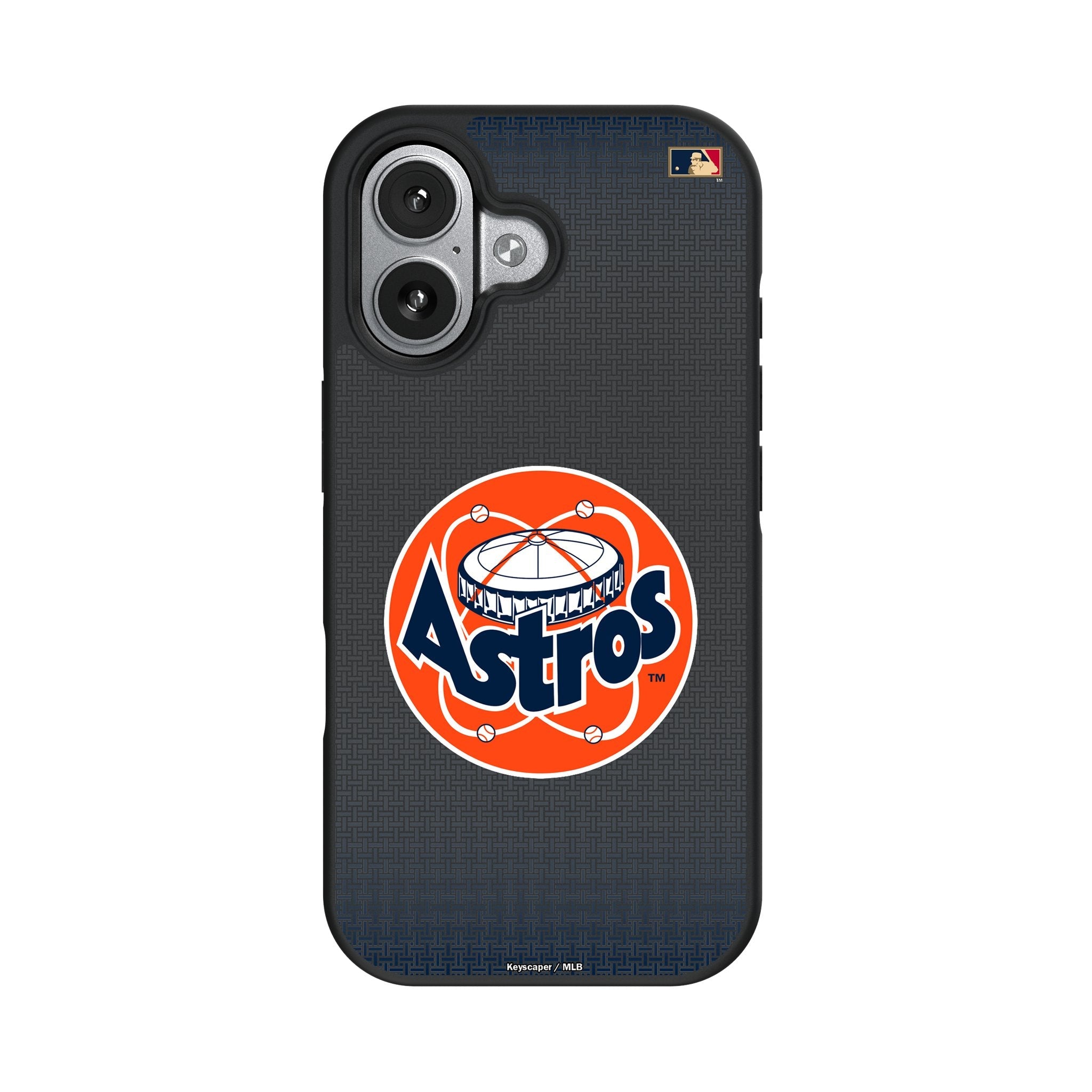 Houston Astros 1977-1993 - Cooperstown Collection Linen Bump Phone Case for Apple iPhone 17 Series 4