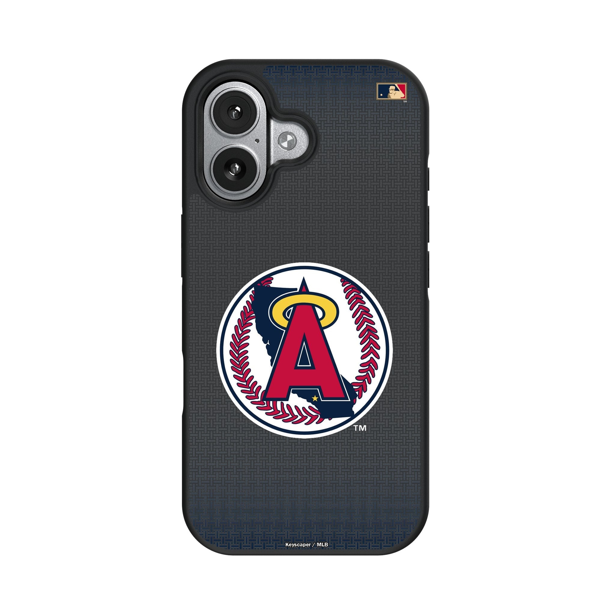 LA Angels 1986-1992 - Cooperstown Collection Linen Bump Phone Case for Apple iPhone 17 Series 4