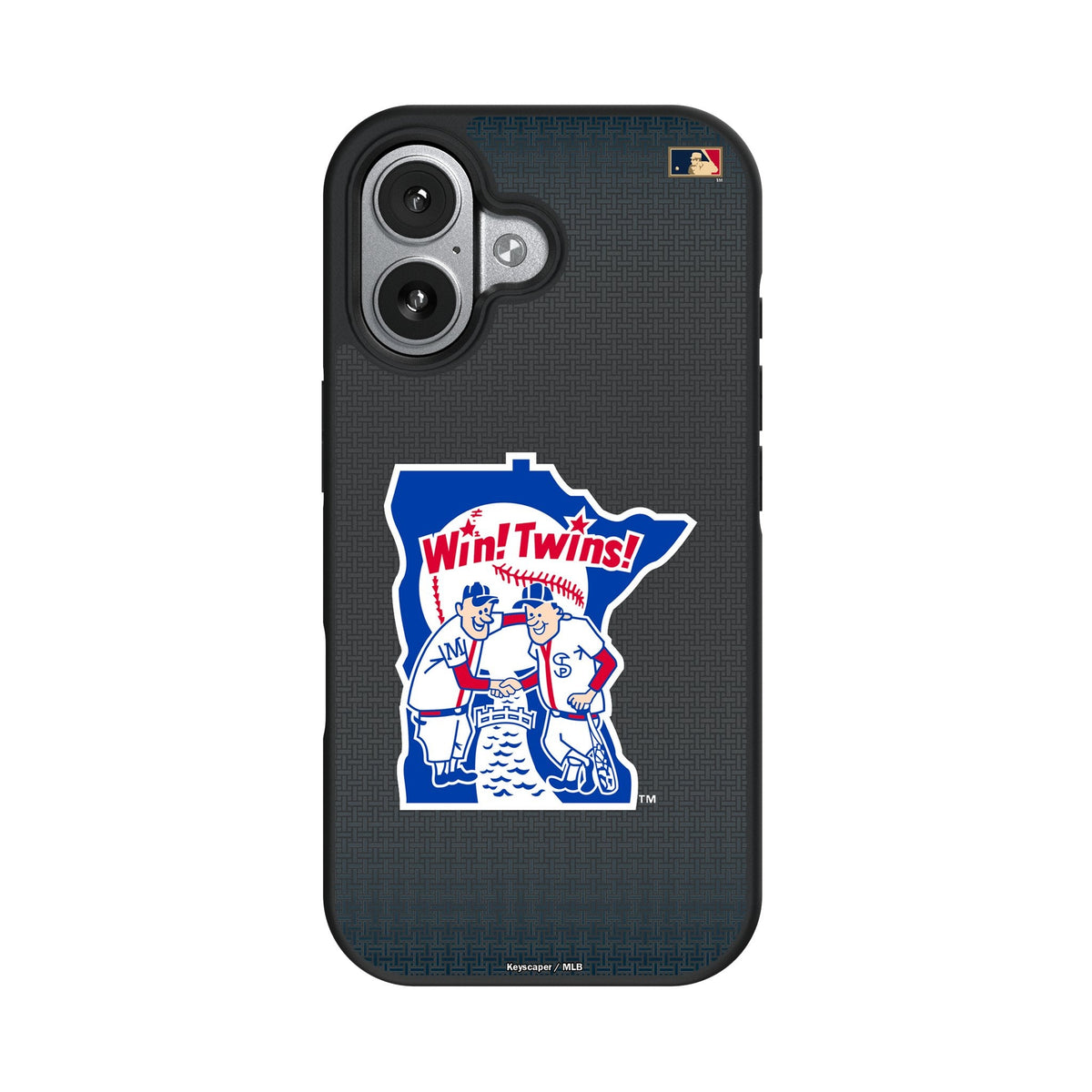 Minnesota Twins 1976-1986 - Cooperstown Collection Linen Bump Phone Case for Apple iPhone 17 Series 4