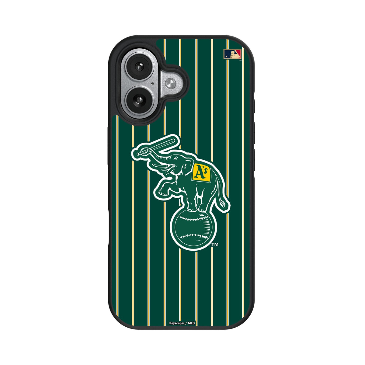 Oakland As Home 1988 - Cooperstown Collection Pinstripe Bump Phone Case for Apple iPhone 17 Series 4
