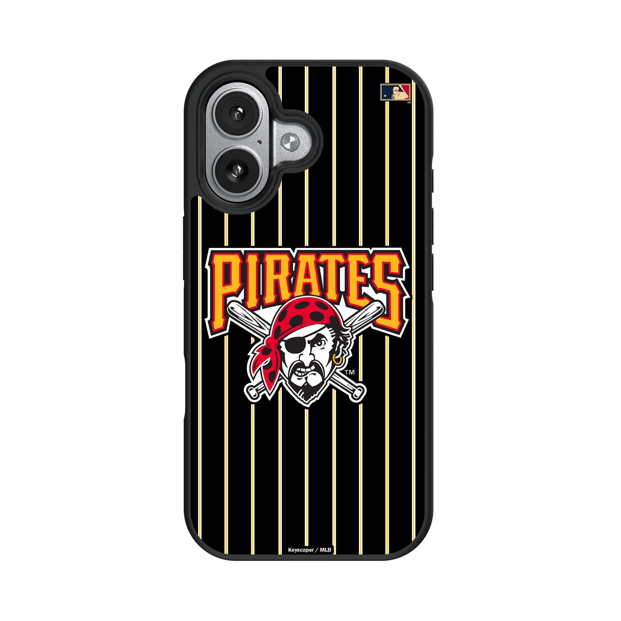Pittsburgh Pirates 1997-2013 - Cooperstown Collection Pinstripe Bump Phone Case for Apple iPhone 17 Series 4