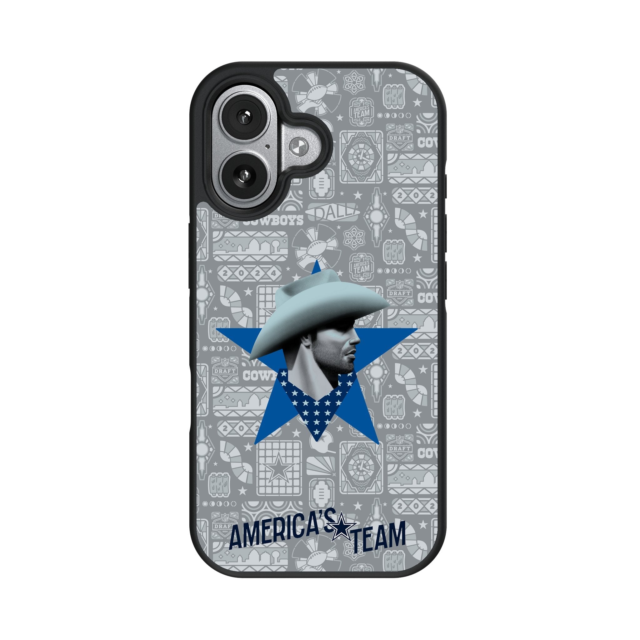 Dallas Cowboys 2024 Edition Bump Phone Case for Apple iPhone 17 Series 4