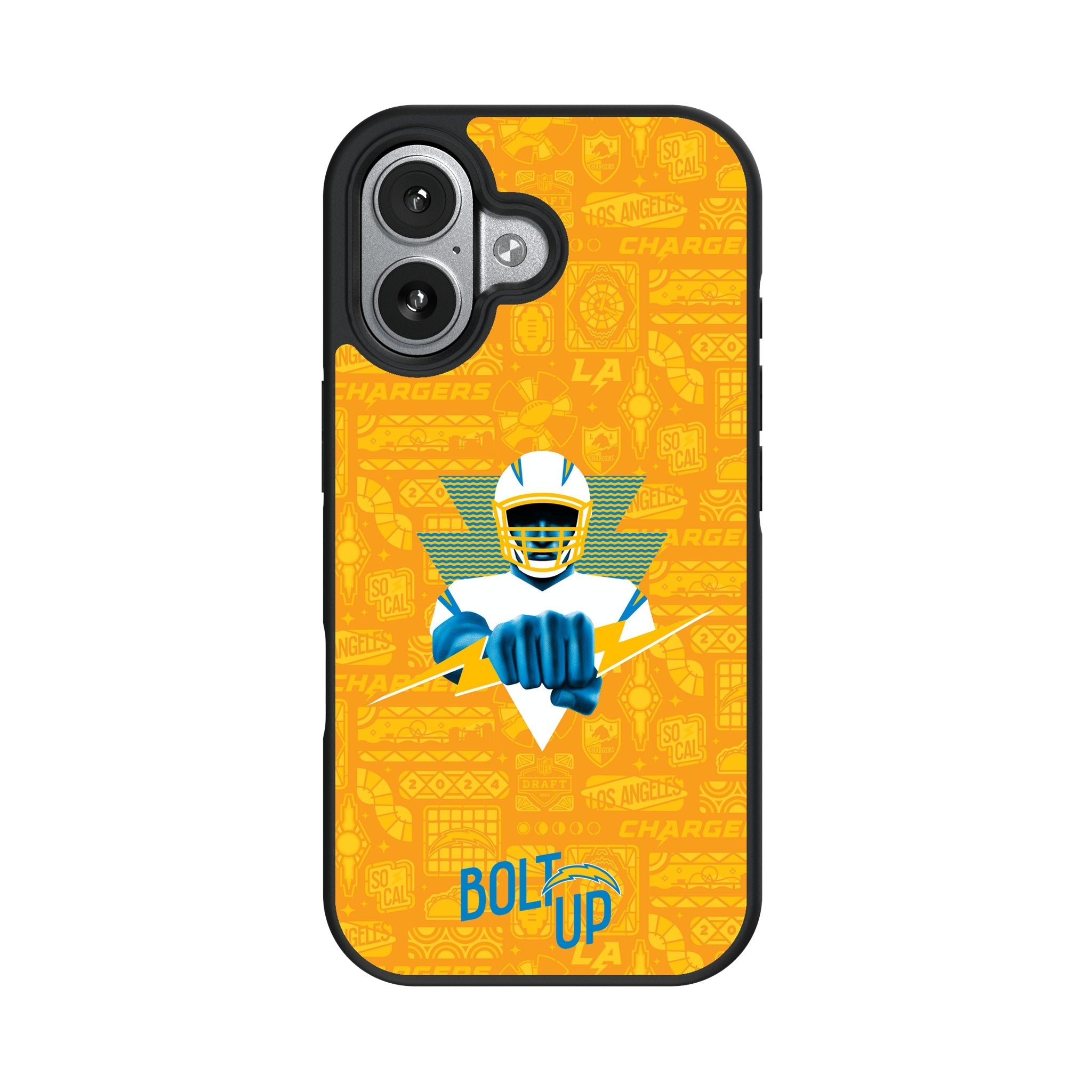 Los Angeles Chargers 2024 Edition Bump Phone Case for Apple iPhone 17 Series 4
