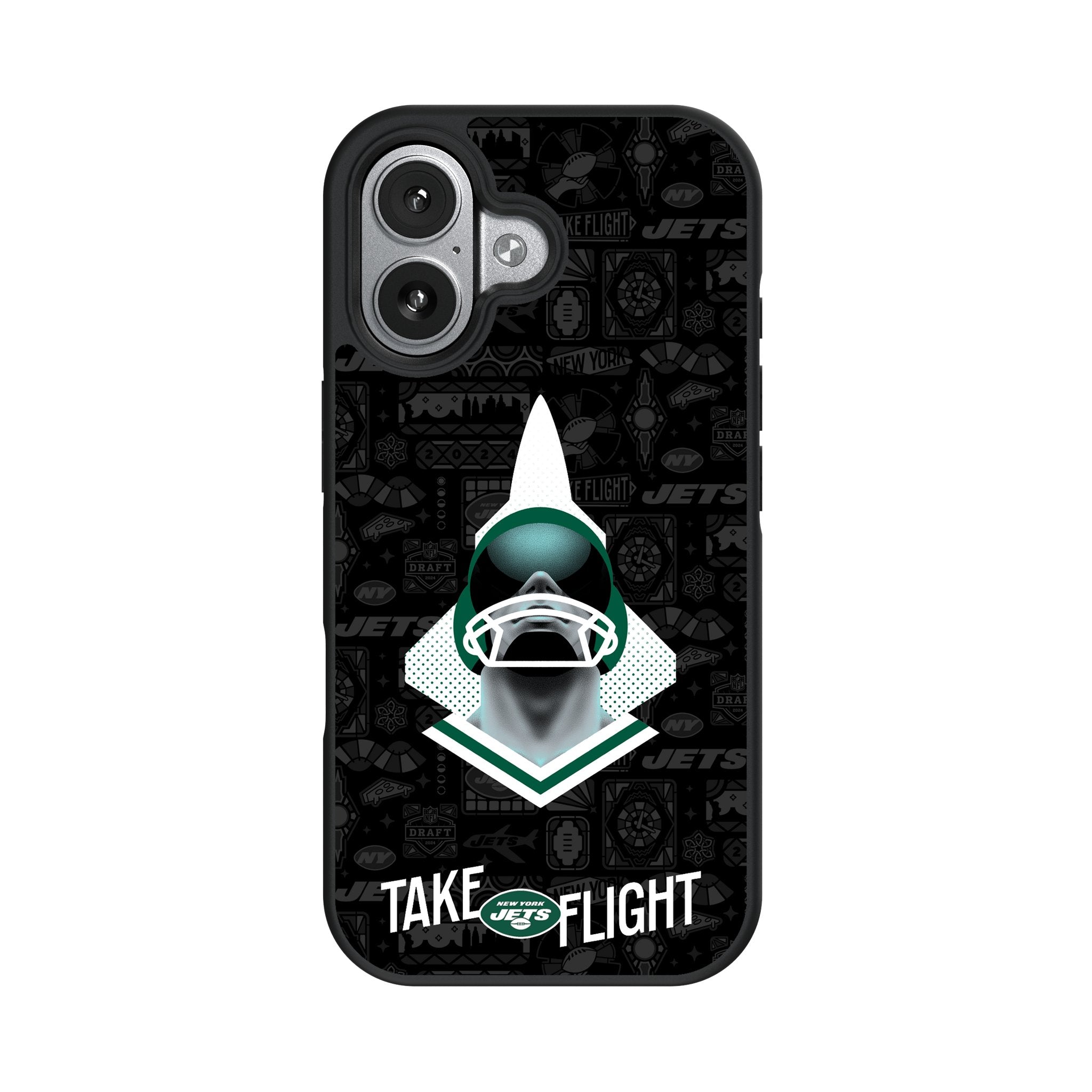 New York Jets 2024 Edition Bump Phone Case for Apple iPhone 17 Series 4