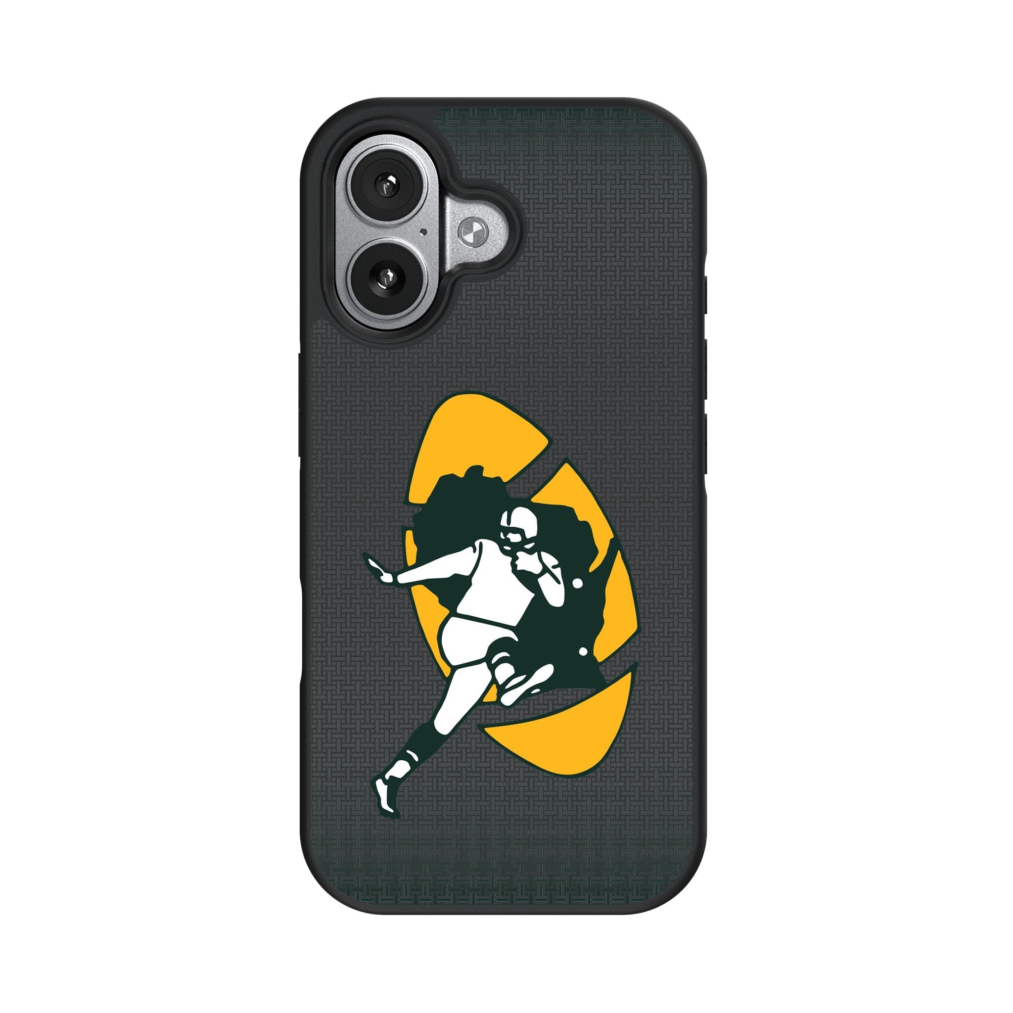 Green Bay Packers Historic Collection Linen Bump Phone Case for Apple iPhone 17 Series 4