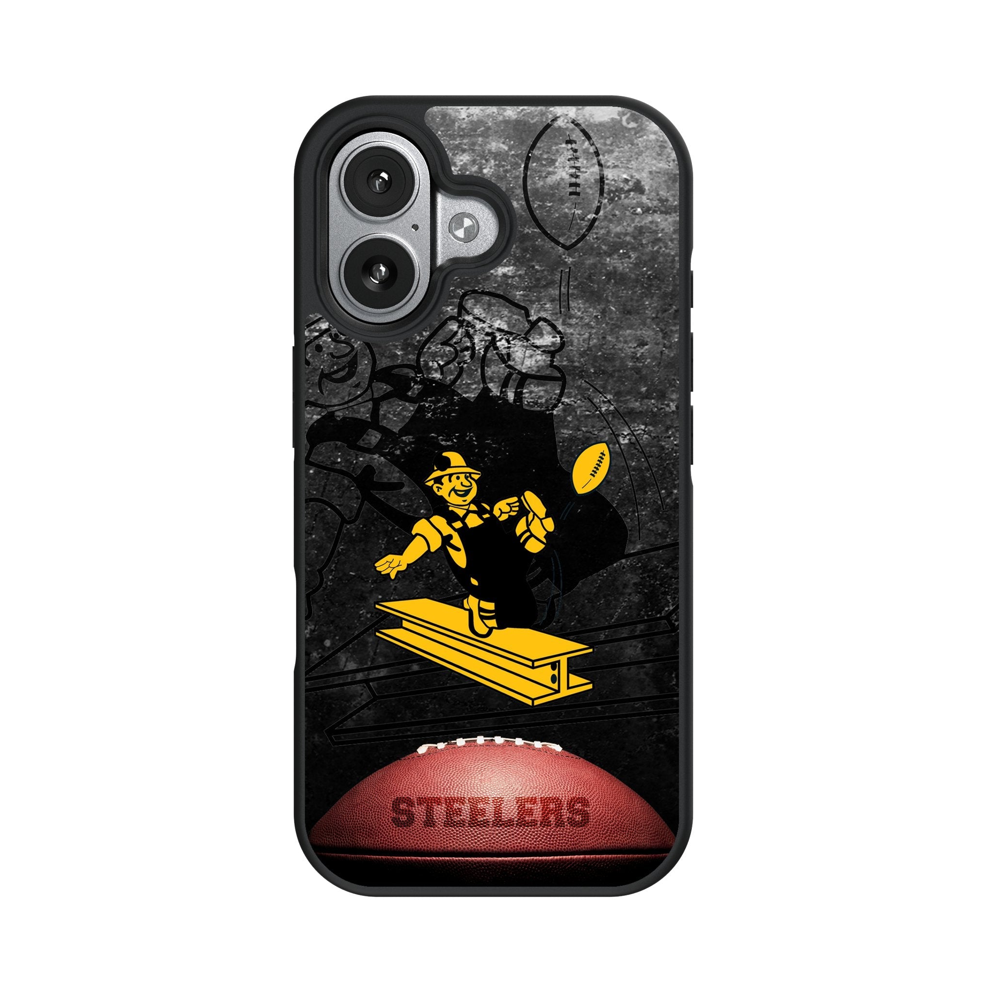 Pittsburgh Steelers 1961 Historic Collection Legendary Bump Phone Case for Apple iPhone 17 Series 4