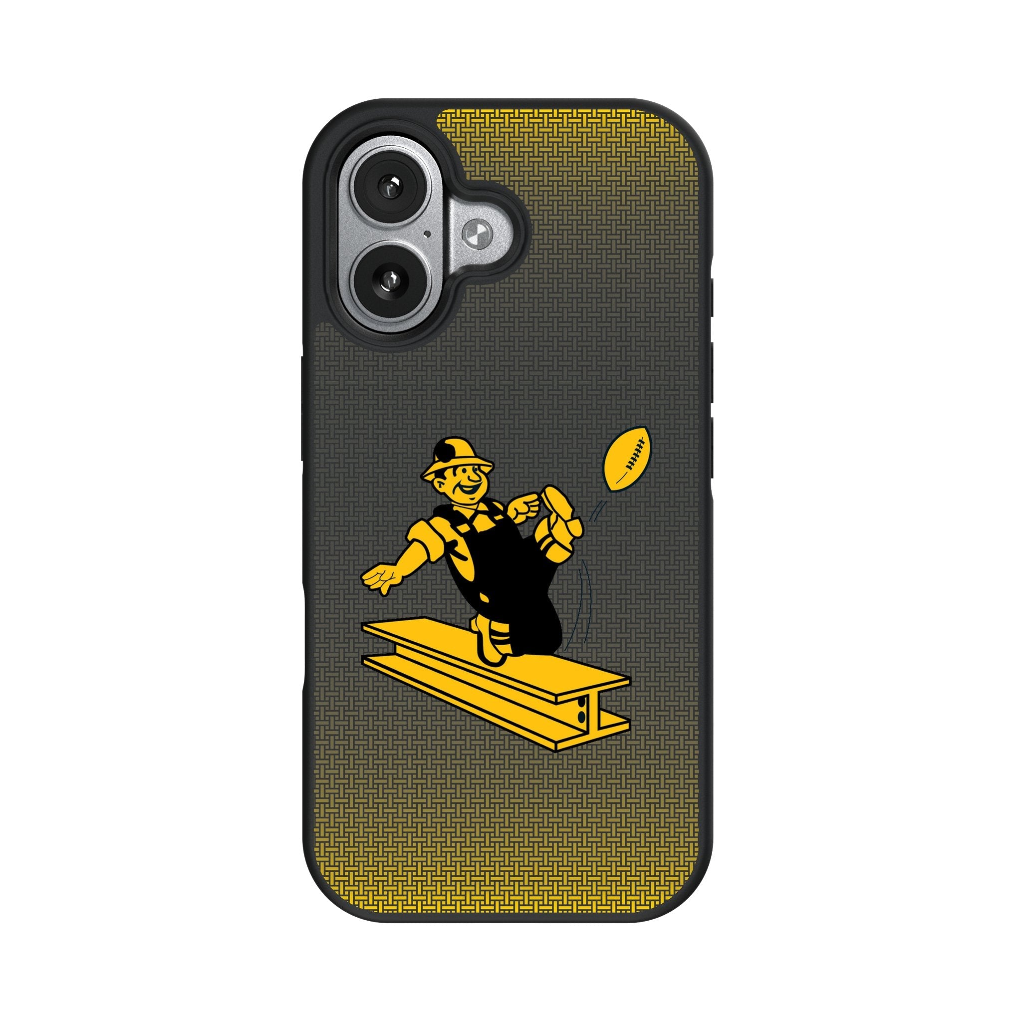 Pittsburgh Steelers 1961 Historic Collection Linen Bump Phone Case for Apple iPhone 17 Series 4