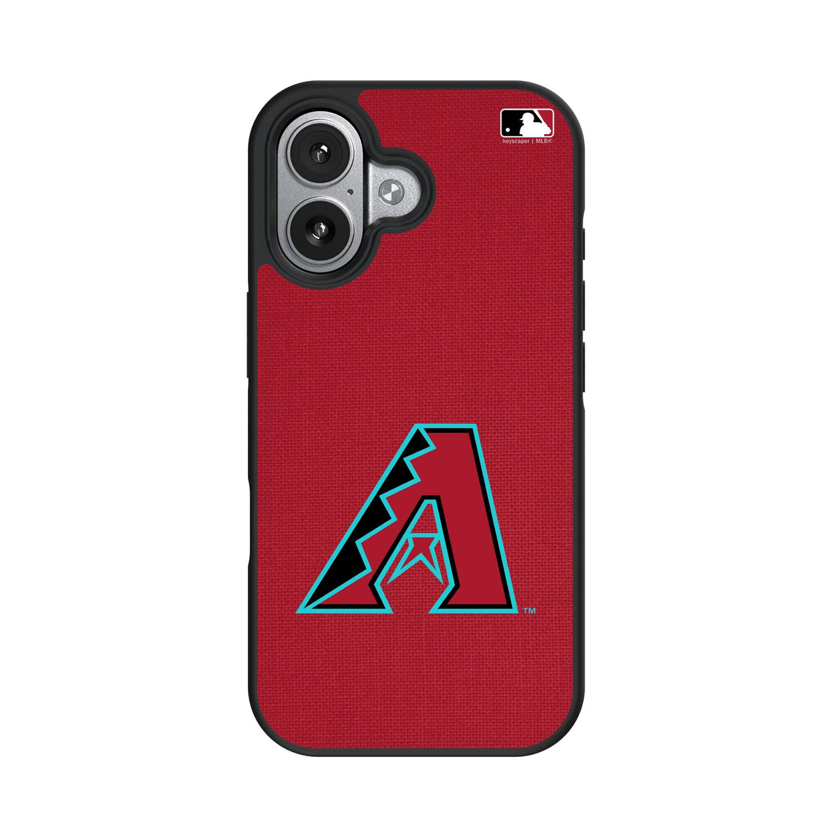 Arizona Diamondbacks Solid Bump Phone Case for Apple iPhone 17 Series 4