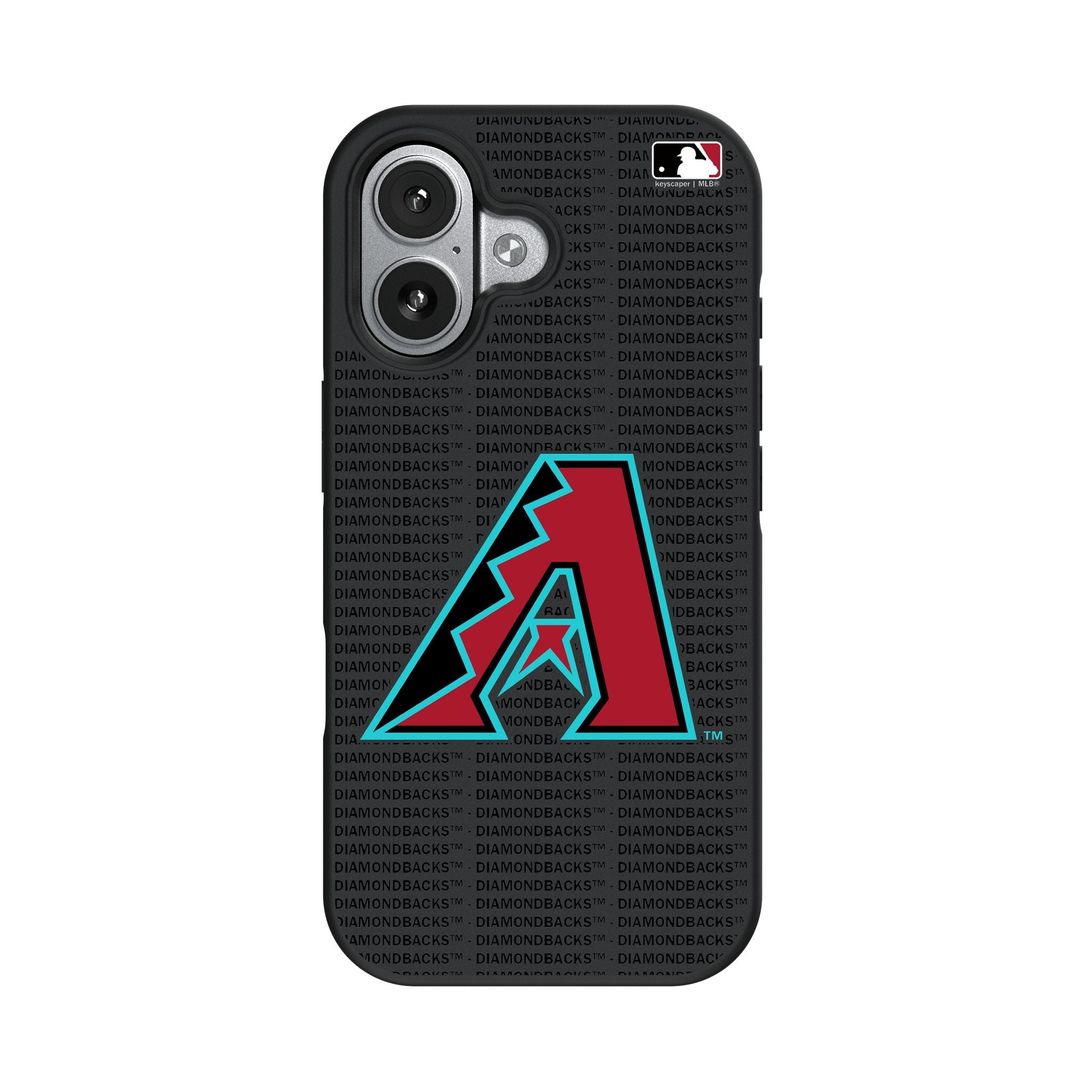 Arizona Diamondbacks Text Backdrop Bump Phone Case for Apple iPhone 17 Series 4