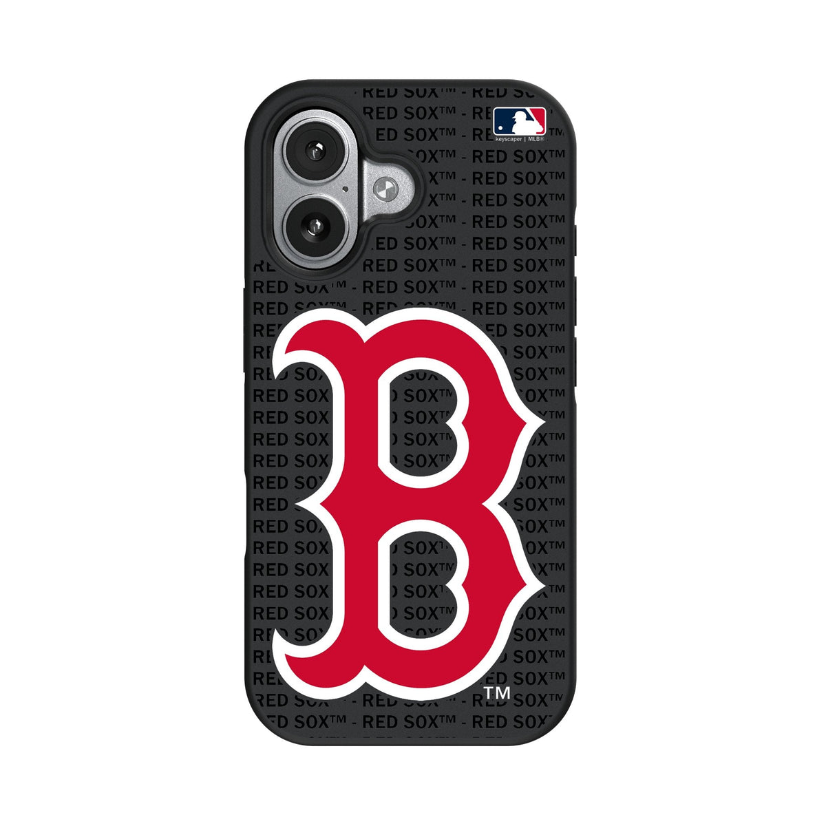 Boston Red Sox Text Backdrop Bump Phone Case for Apple iPhone 17 Series 4