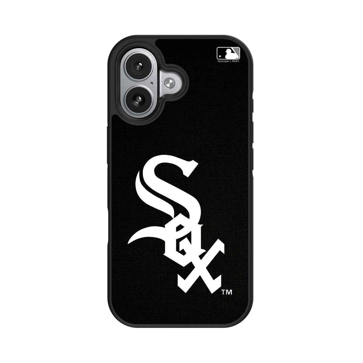 Chicago White Sox Solid Bump Phone Case for Apple iPhone 17 Series 4