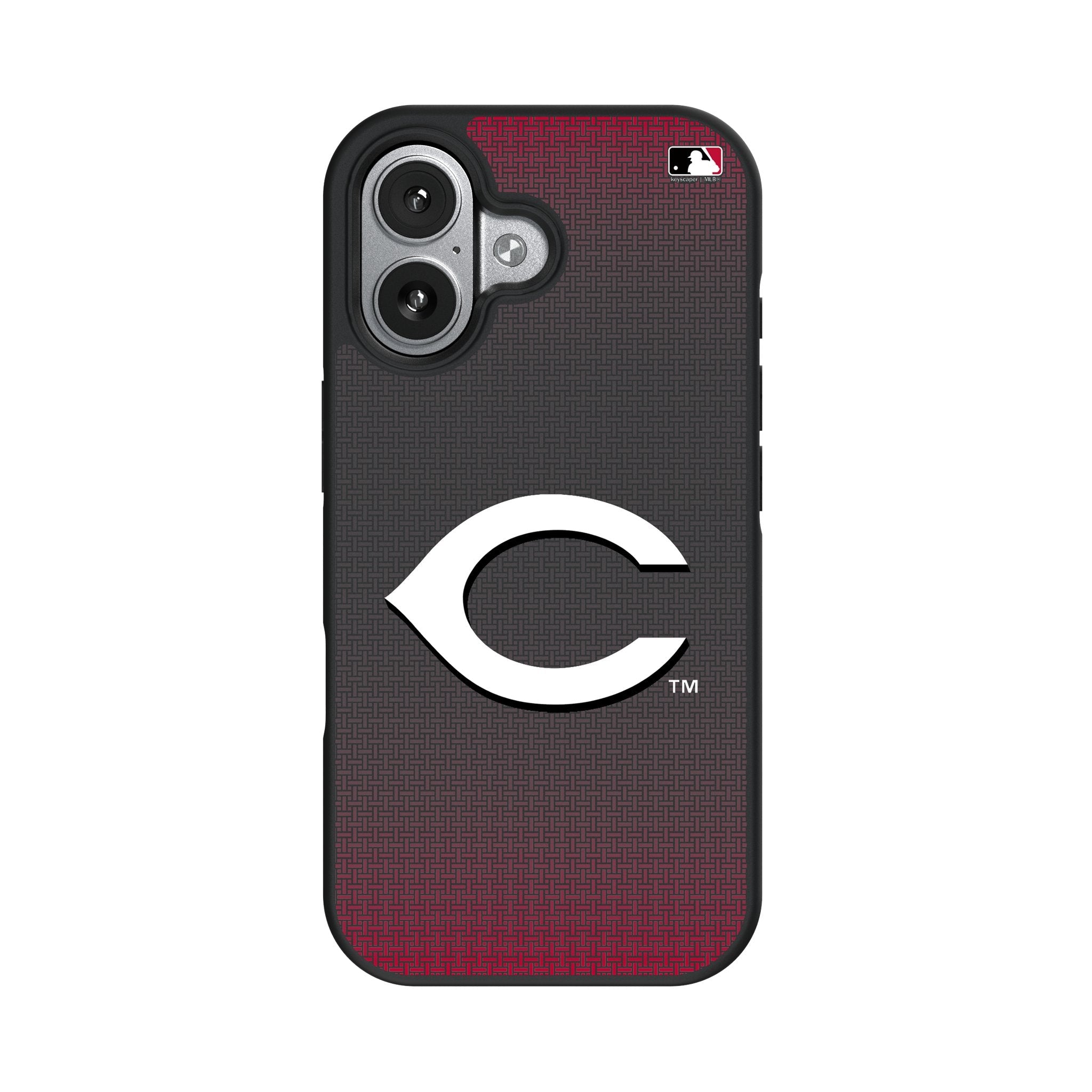 Cincinnati Reds Linen Bump Phone Case for Apple iPhone 17 Series 4