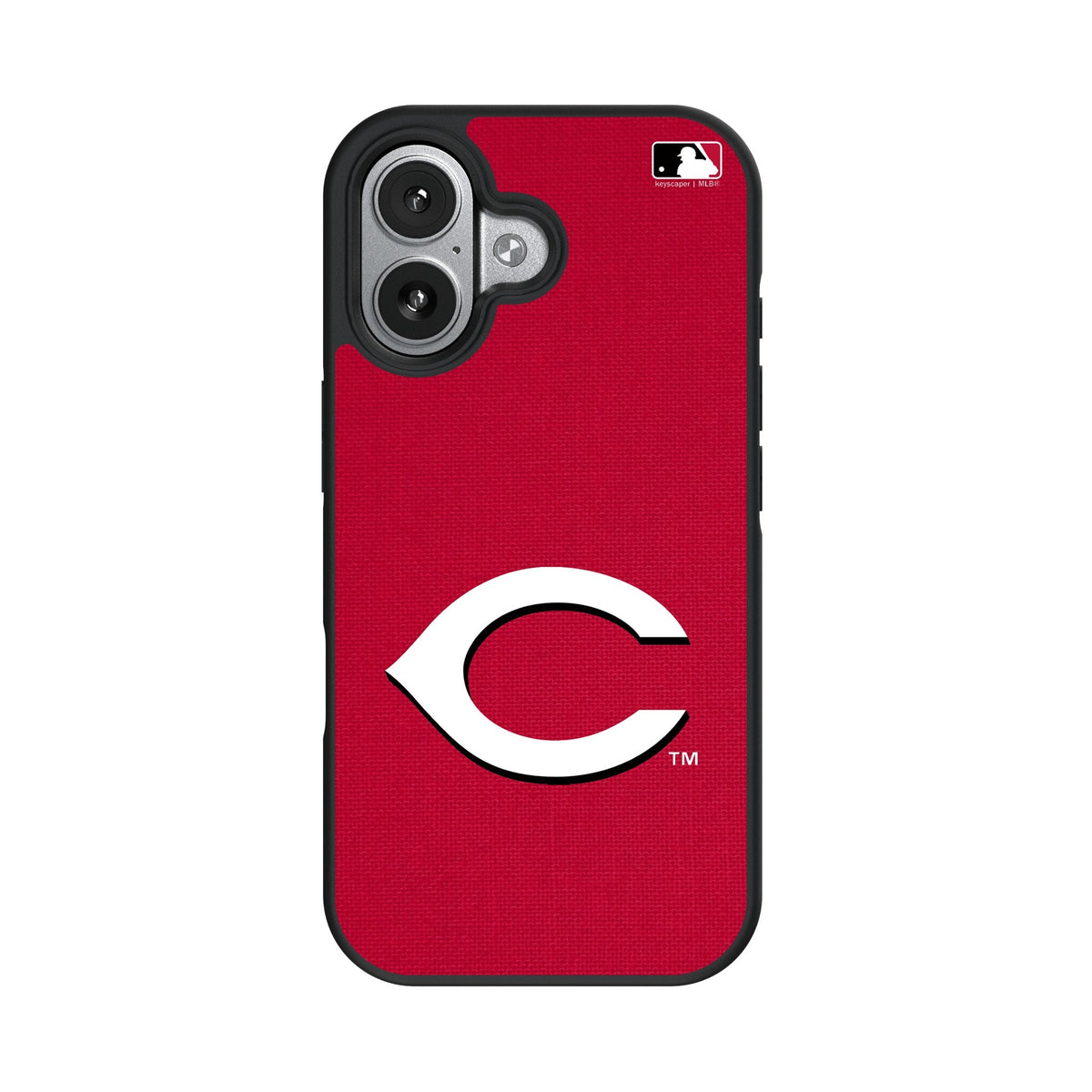 Cincinnati Reds Solid Bump Phone Case for Apple iPhone 17 Series 4
