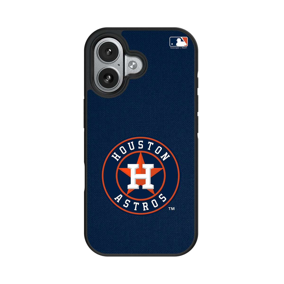 Houston Astros Solid Bump Phone Case for Apple iPhone 17 Series 4