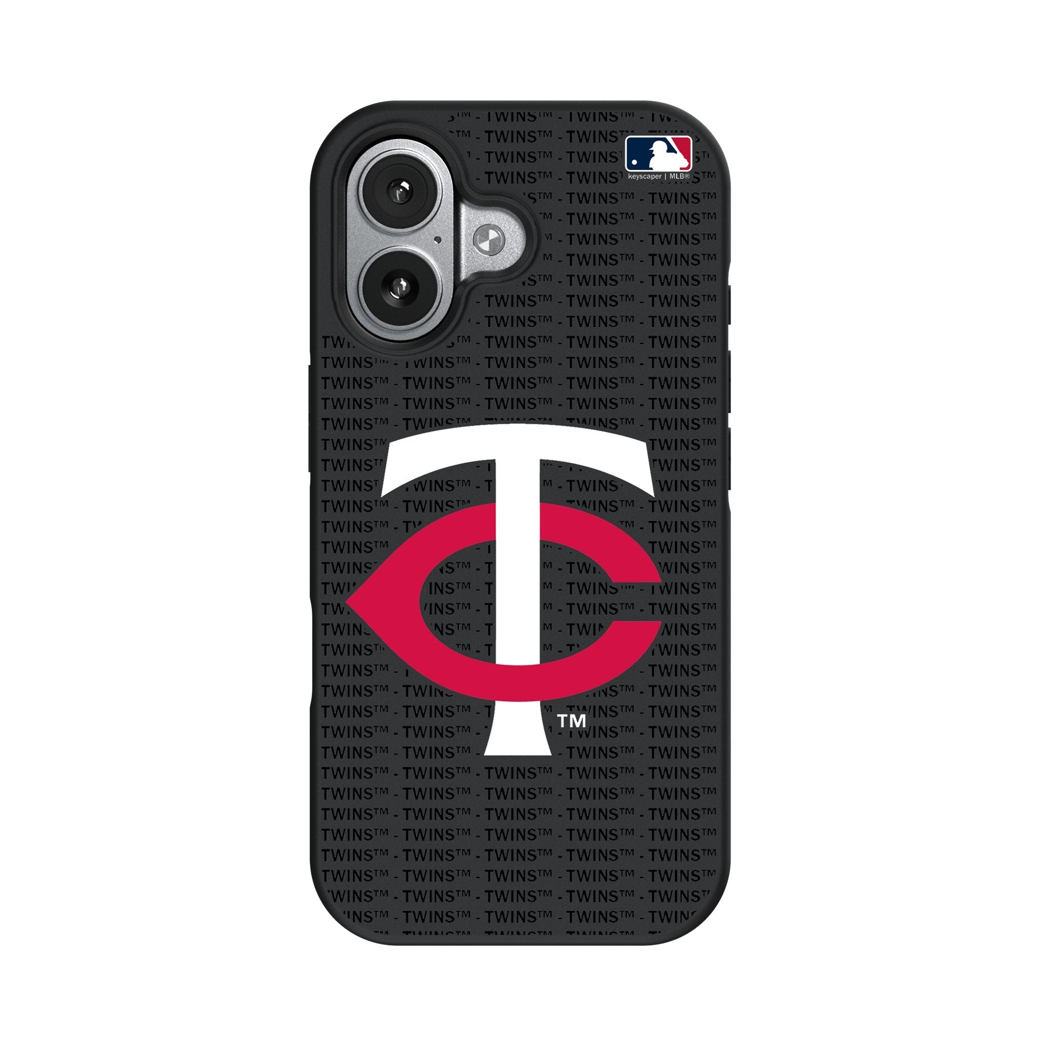 Minnesota Twins Text Backdrop Bump Phone Case for Apple iPhone 17 Series 4