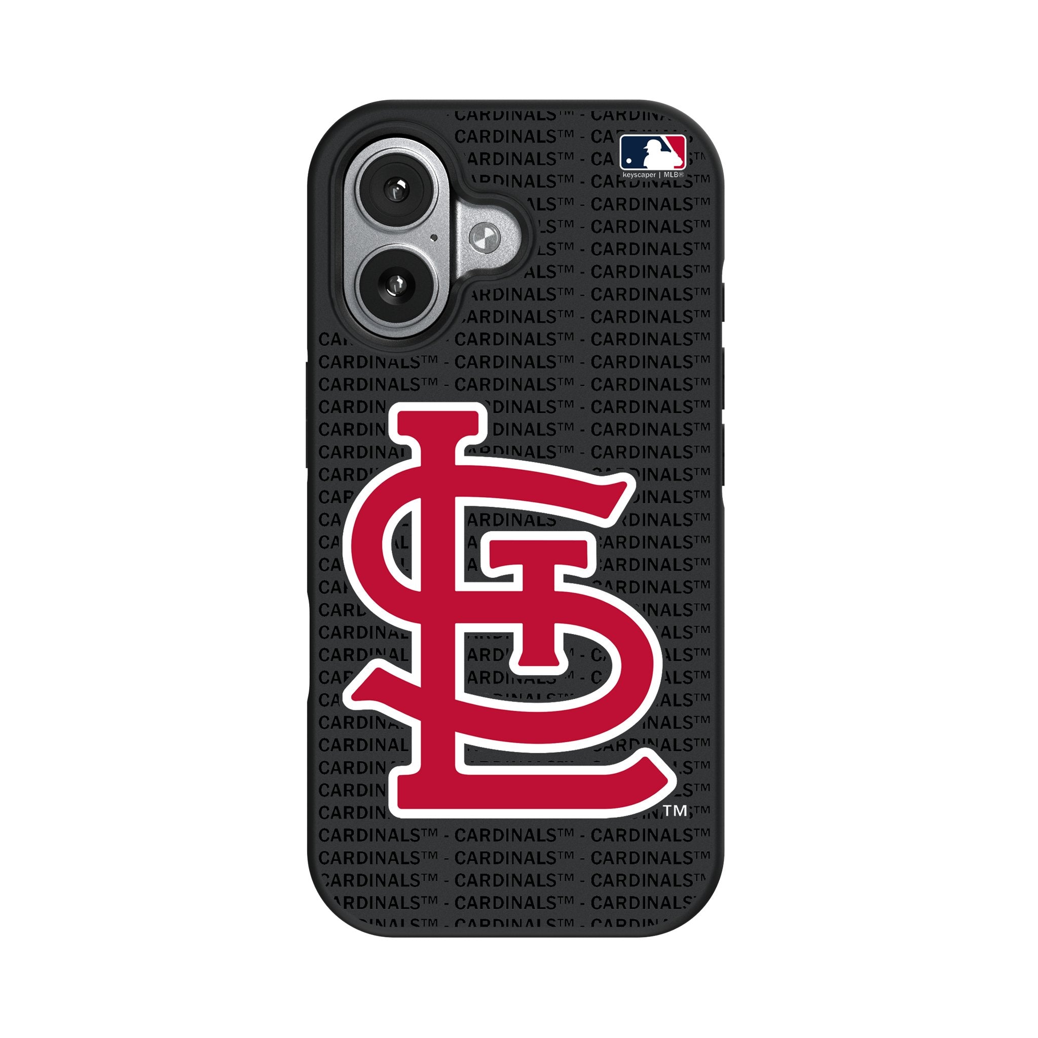 St Louis Cardinals Text Backdrop Bump Phone Case for Apple iPhone 17 Series 4