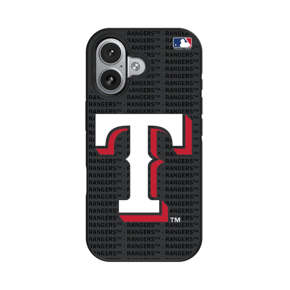 Texas Rangers Text Backdrop Bump Phone Case for Apple iPhone 17 Series 4