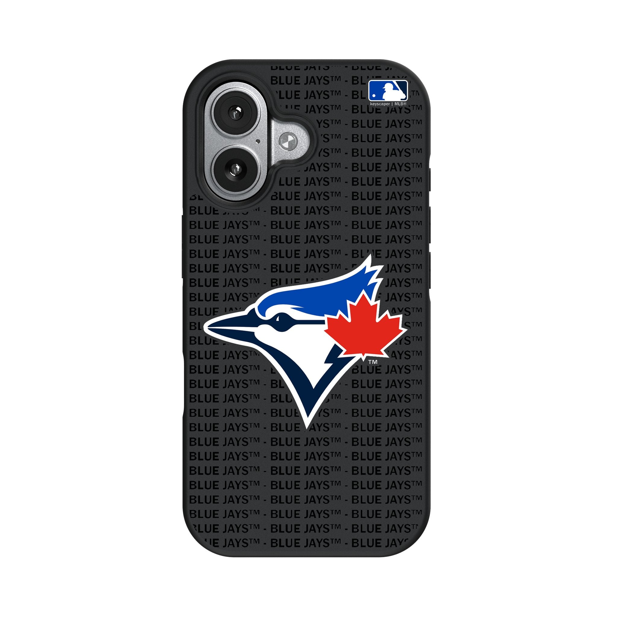 Toronto Blue Jays Text Backdrop Bump Phone Case for Apple iPhone 17 Series 4