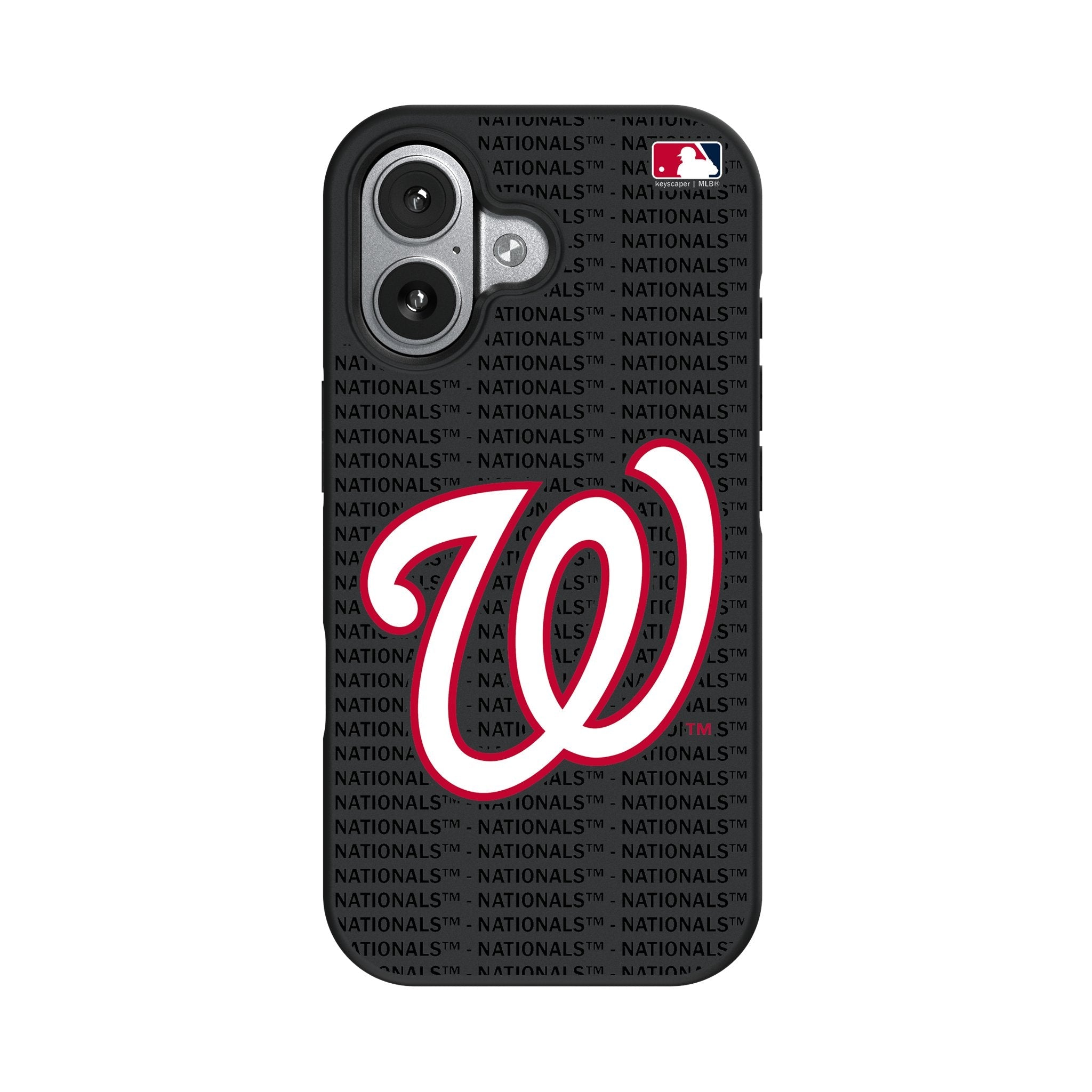 Washington Nationals Text Backdrop Bump Phone Case for Apple iPhone 17 Series 4