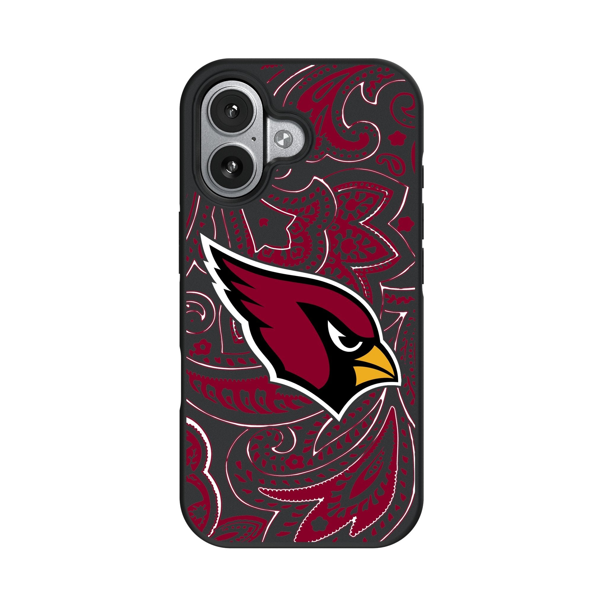 Arizona Cardinals Paisley Bump Phone Case for Apple iPhone 17 Series 4