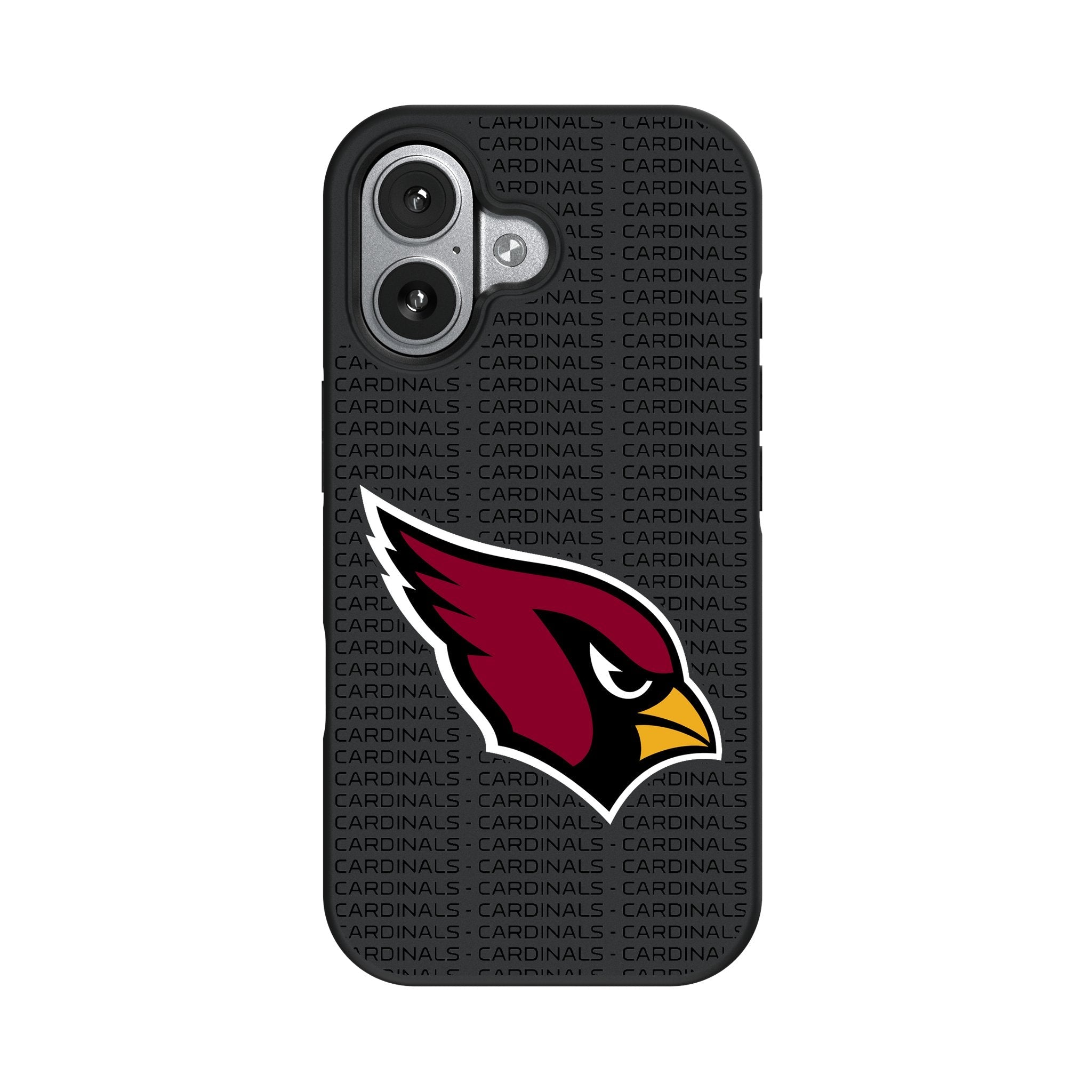 Arizona Cardinals Text Backdrop Bump Phone Case for Apple iPhone 17 Series 4