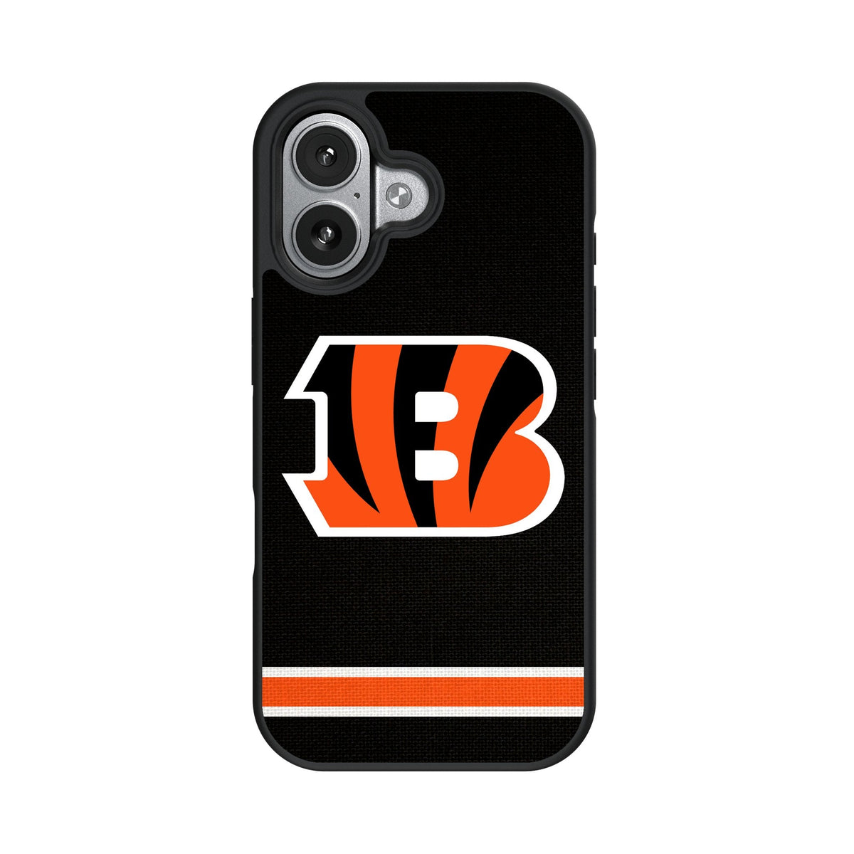 Cincinnati Bengals Stripe Bump Phone Case for Apple iPhone 17 Series 4