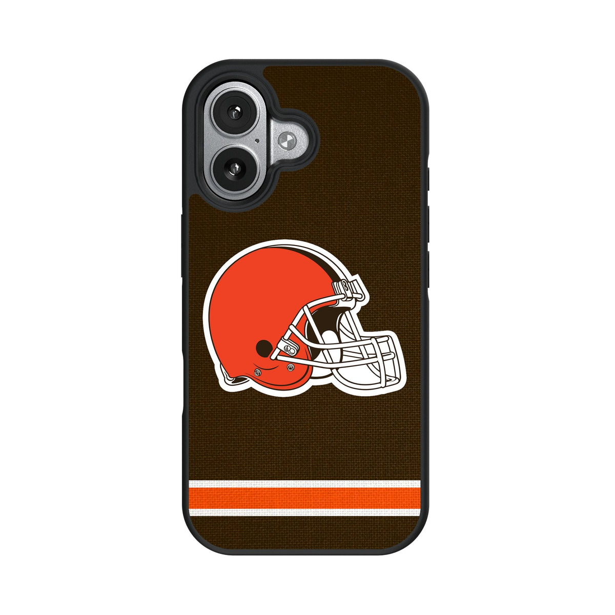 Cleveland Browns Stripe Bump Phone Case for Apple iPhone 17 Series 4