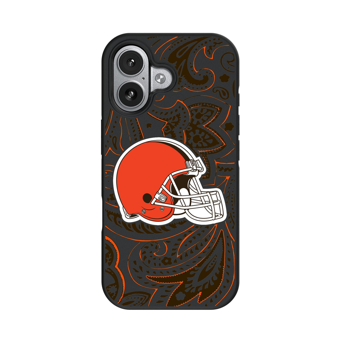 Cleveland Browns Paisley Bump Phone Case for Apple iPhone 17 Series 4