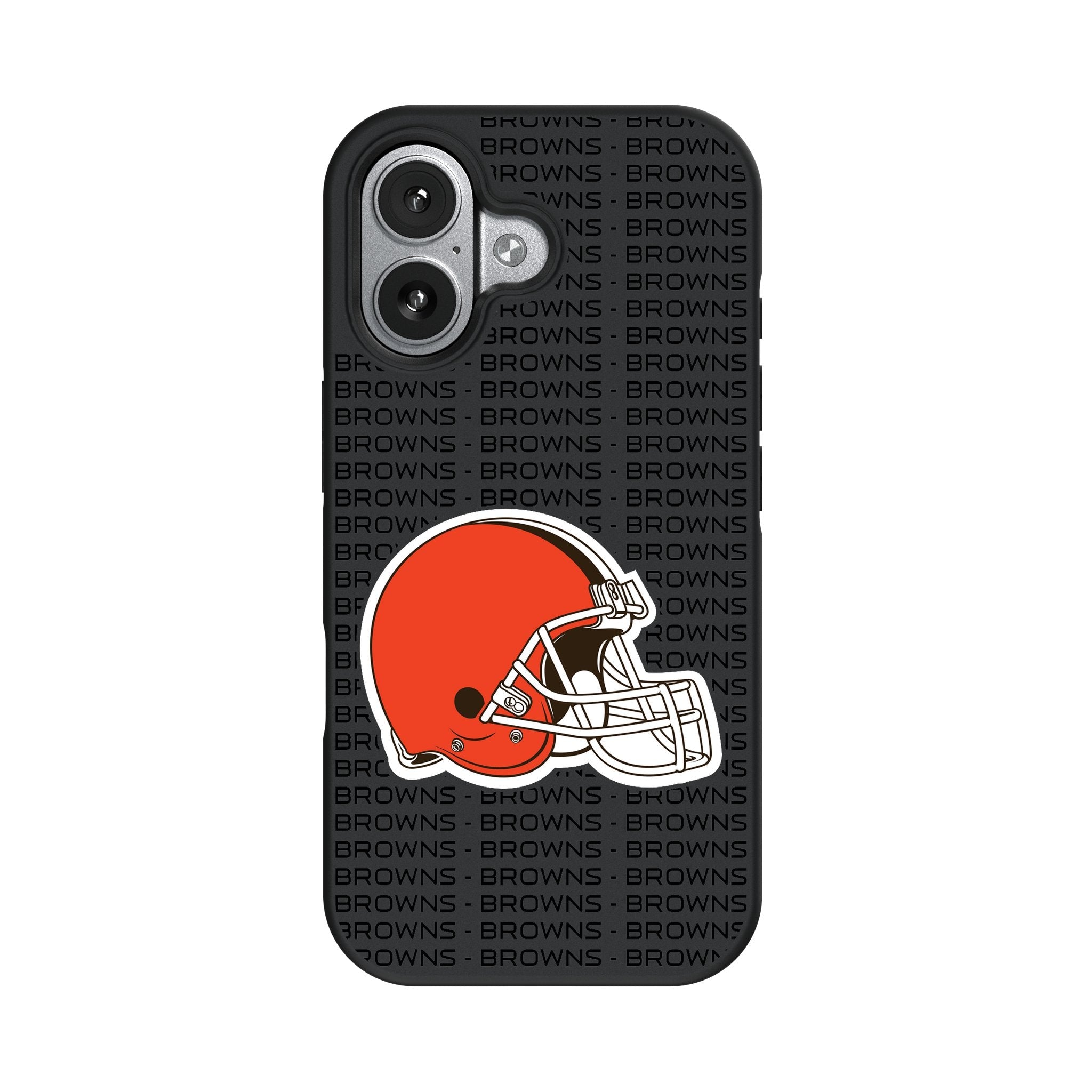Cleveland Browns Text Backdrop Bump Phone Case for Apple iPhone 17 Series 4