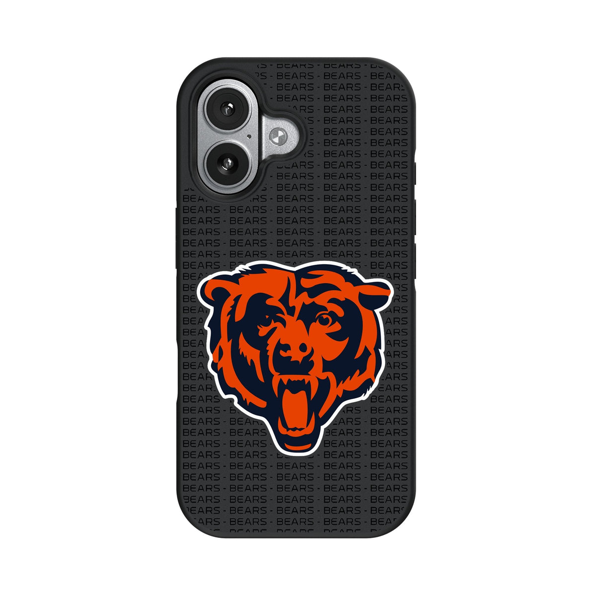 Chicago Bears Text Backdrop Bump Phone Case for Apple iPhone 17 Series 4