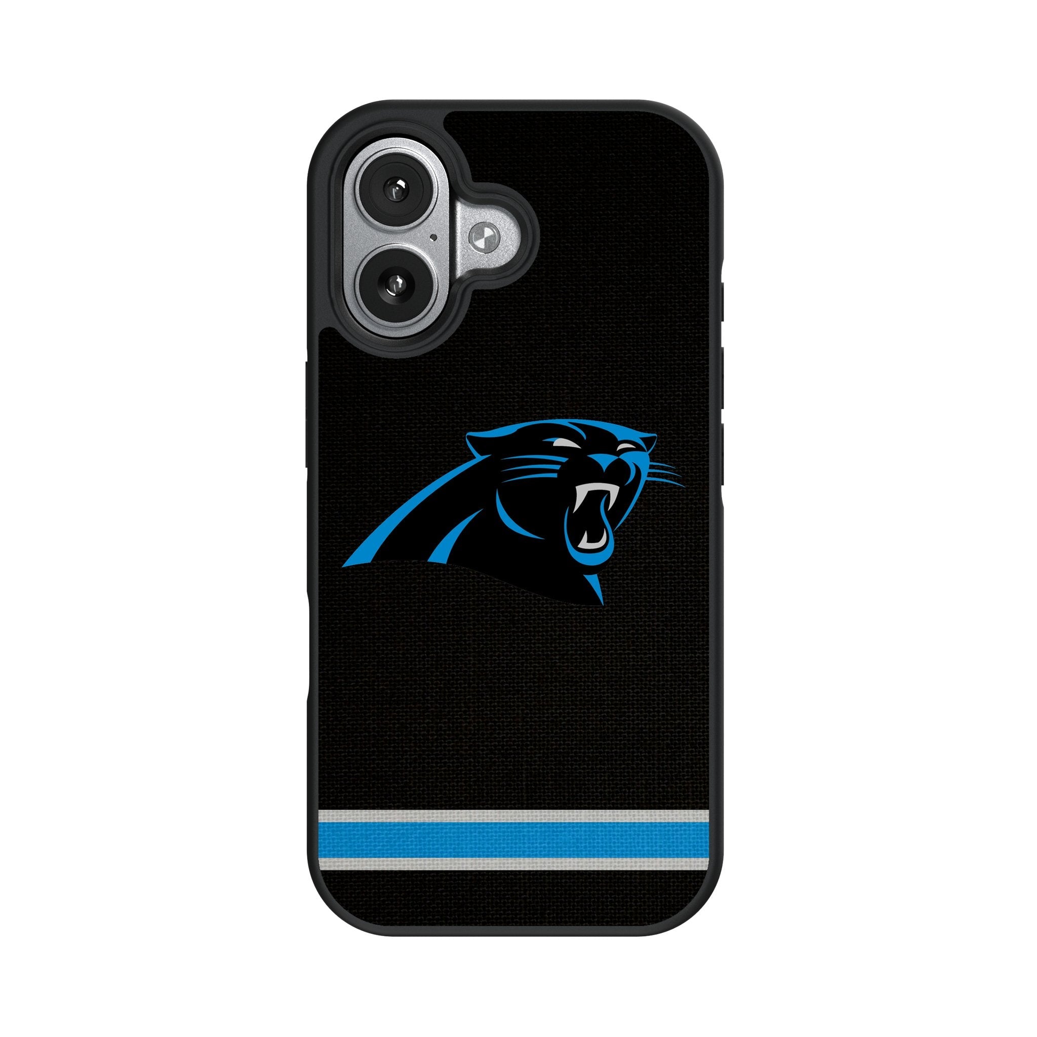 Carolina Panthers Stripe Bump Phone Case for Apple iPhone 17 Series 4