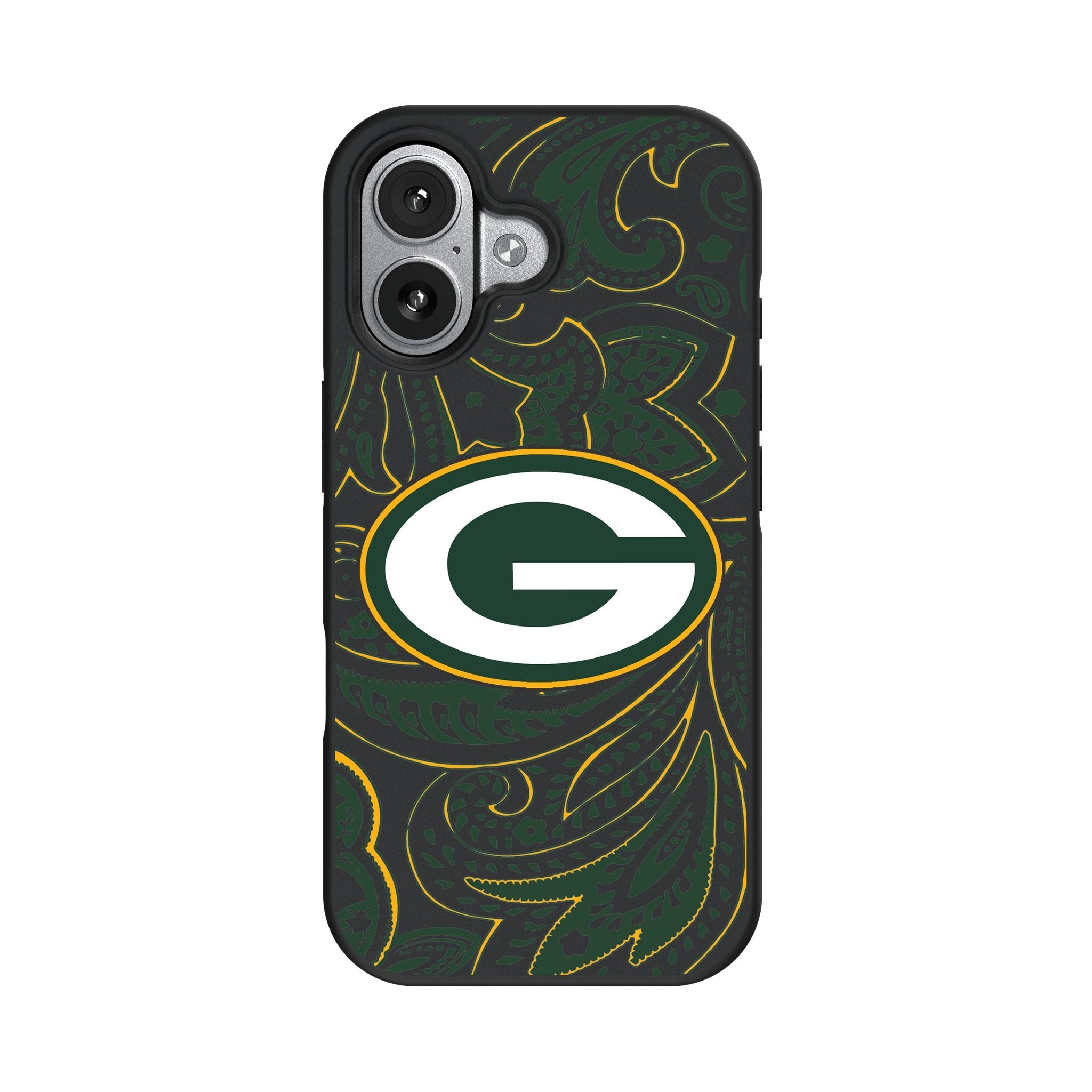 Green Bay Packers Paisley Bump Phone Case for Apple iPhone 17 Series 4