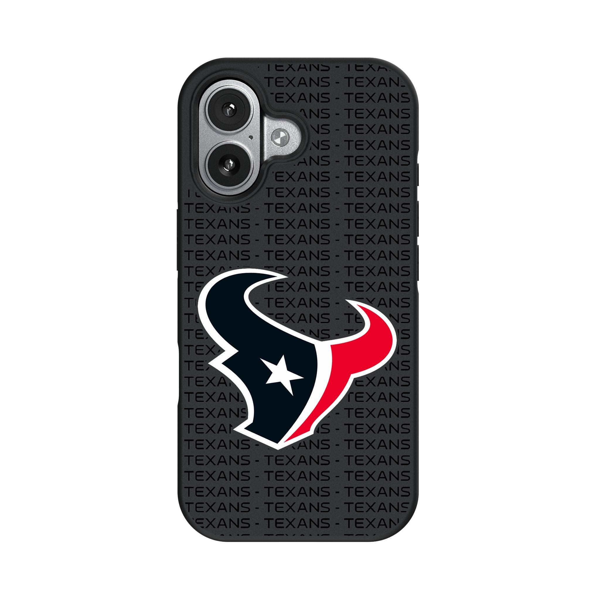 Houston Texans Text Backdrop Bump Phone Case for Apple iPhone 17 Series 4