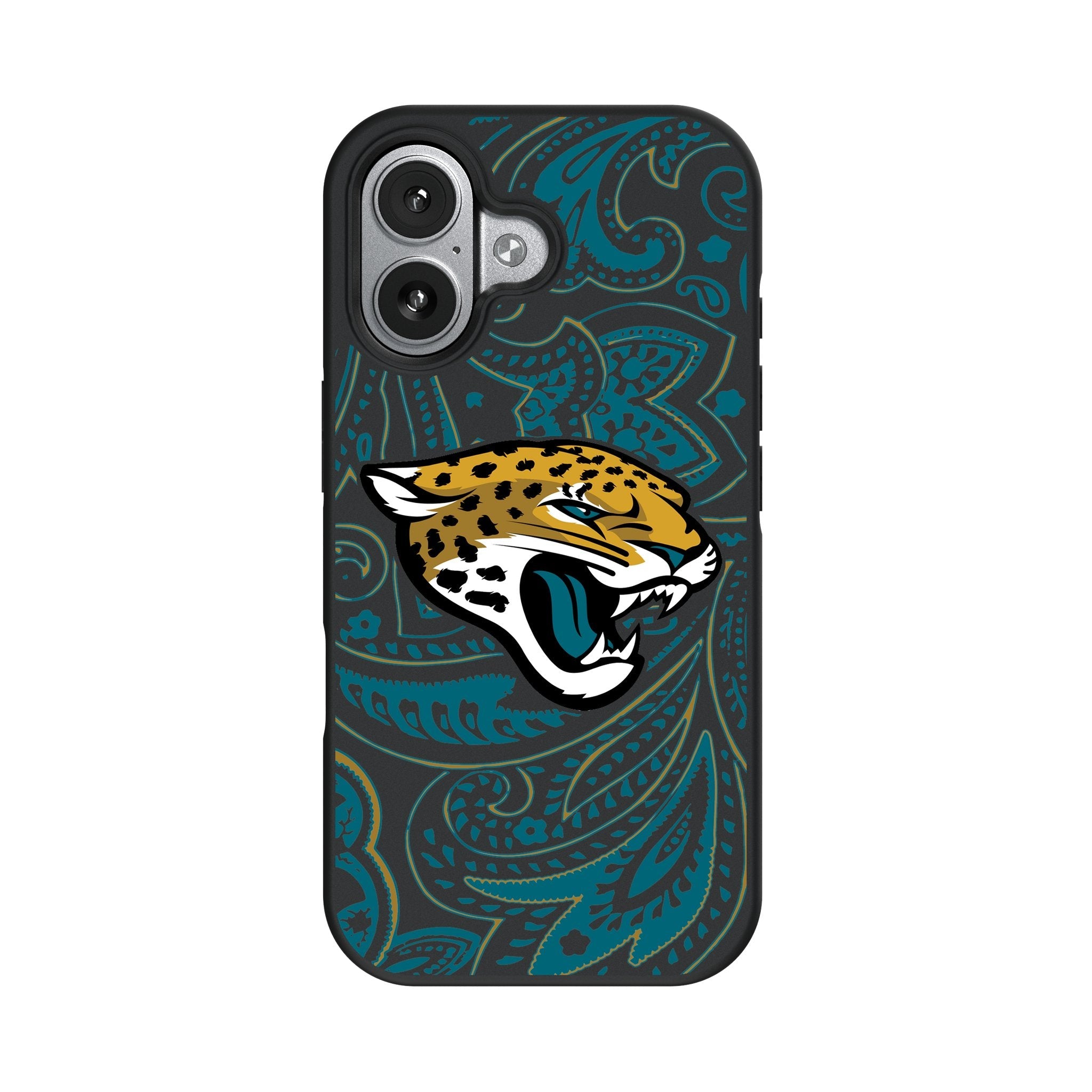 Jacksonville Jaguars Paisley Bump Phone Case for Apple iPhone 17 Series 4
