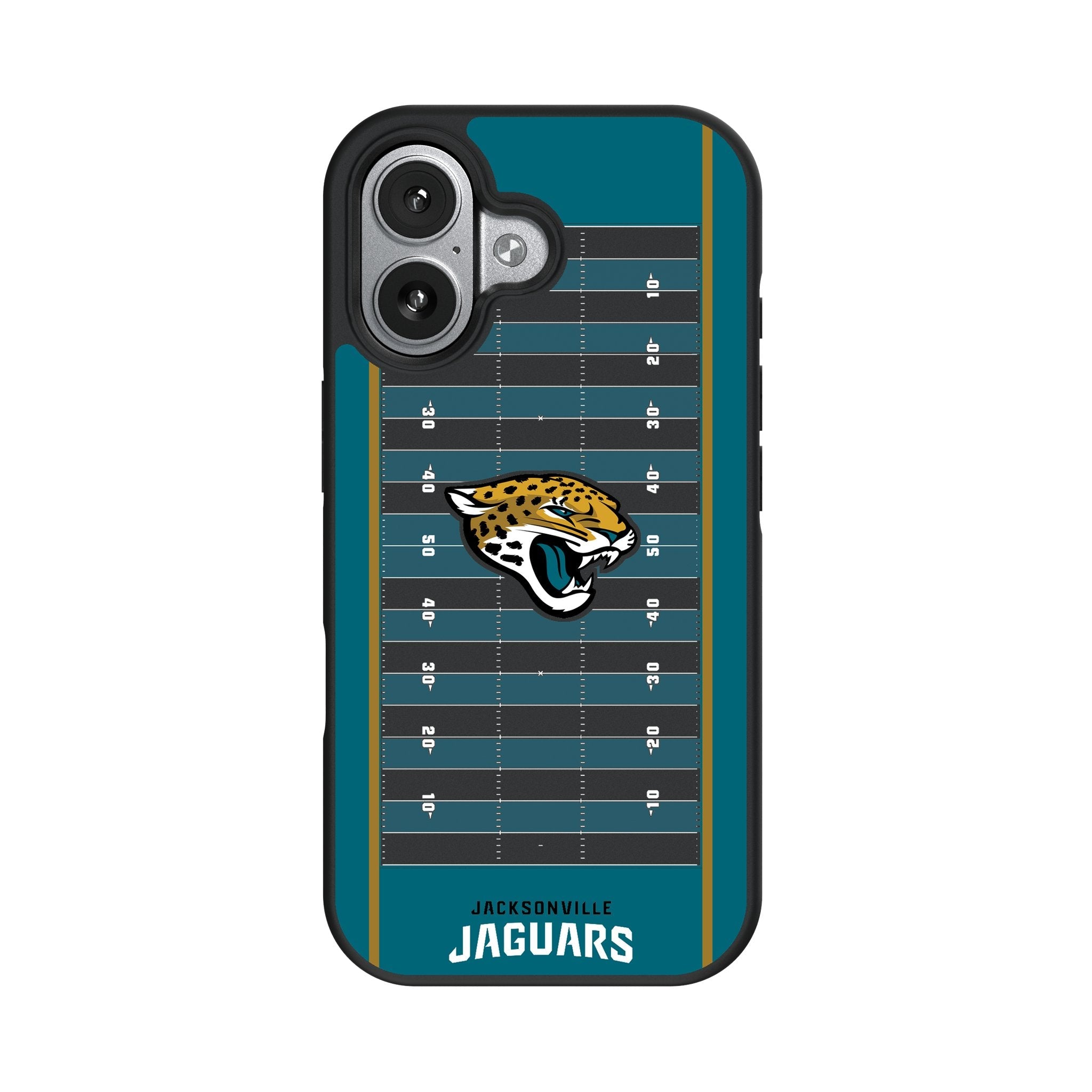 Jacksonville Jaguars Field Bump Phone Case for Apple iPhone 17 Series 4