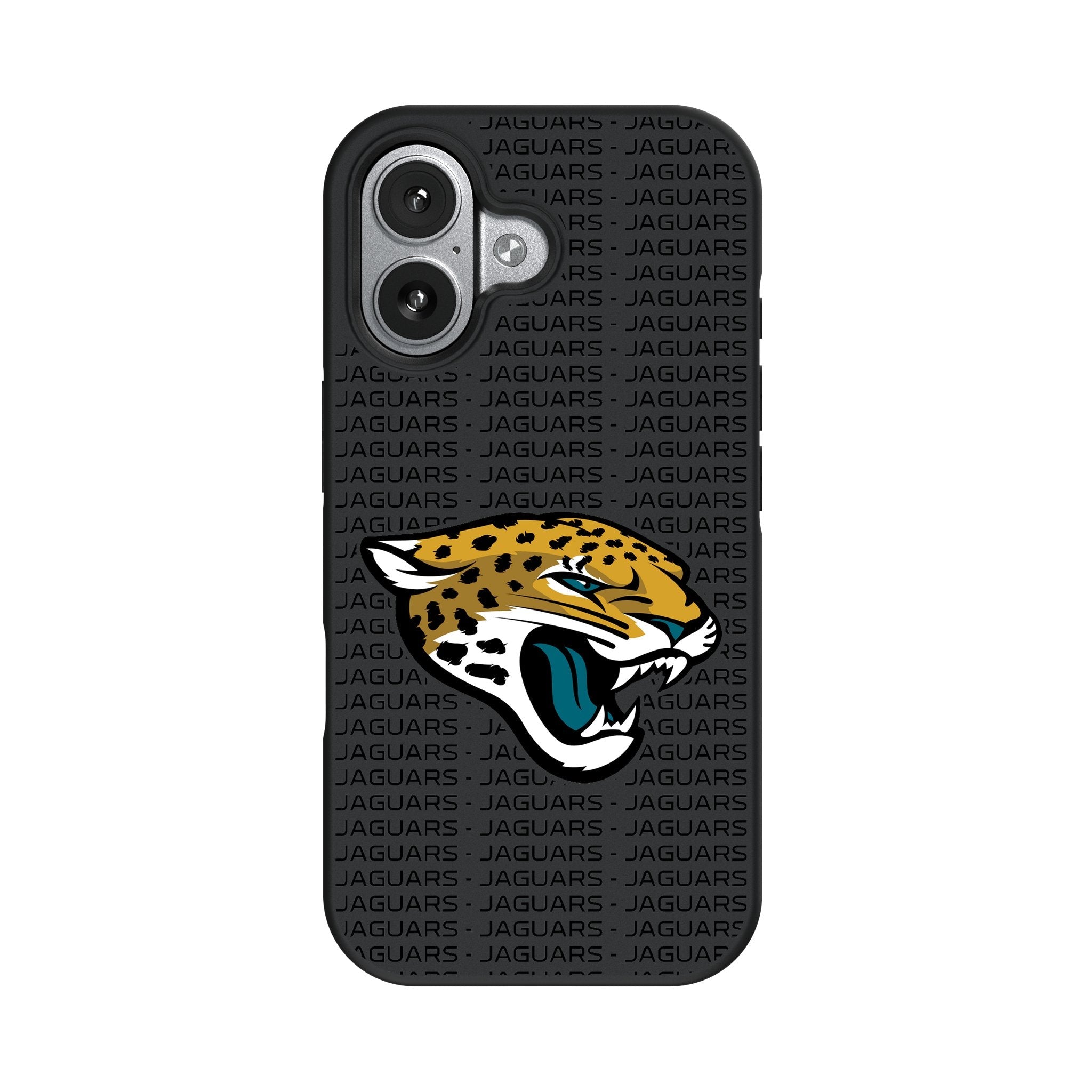 Jacksonville Jaguars Text Backdrop Bump Phone Case for Apple iPhone 17 Series 4