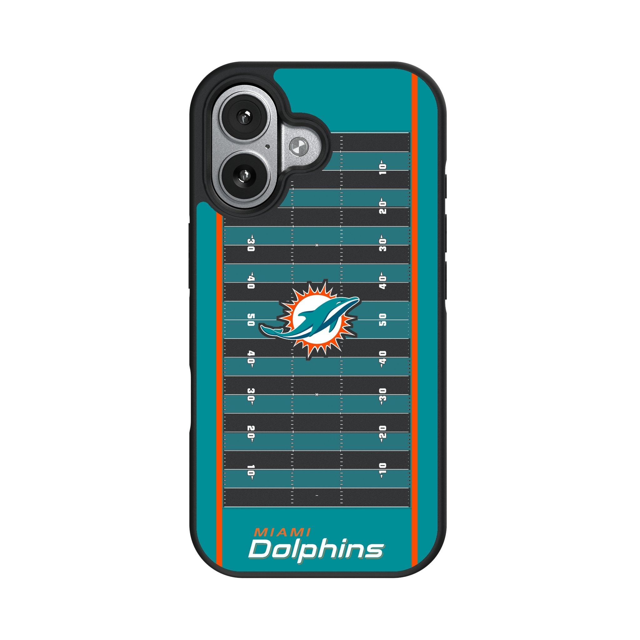 Miami Dolphins Field Bump Phone Case for Apple iPhone 17 Series 4