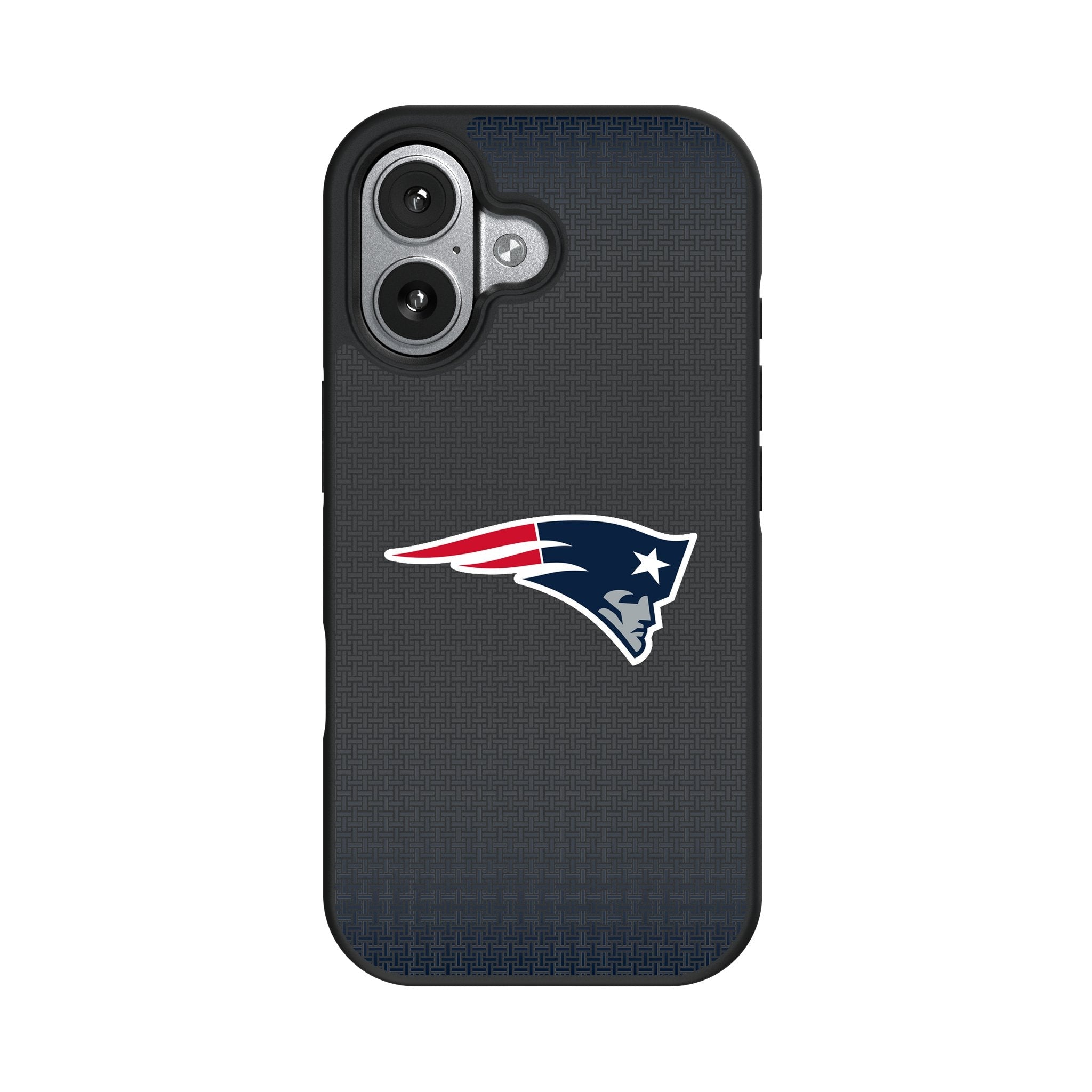 New England Patriots Linen Bump Phone Case for Apple iPhone 17 Series 4