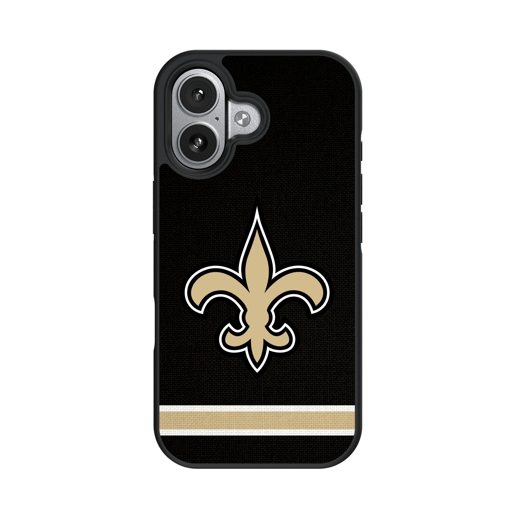 New Orleans Saints Stripe Bump Phone Case for Apple iPhone 17 Series 4
