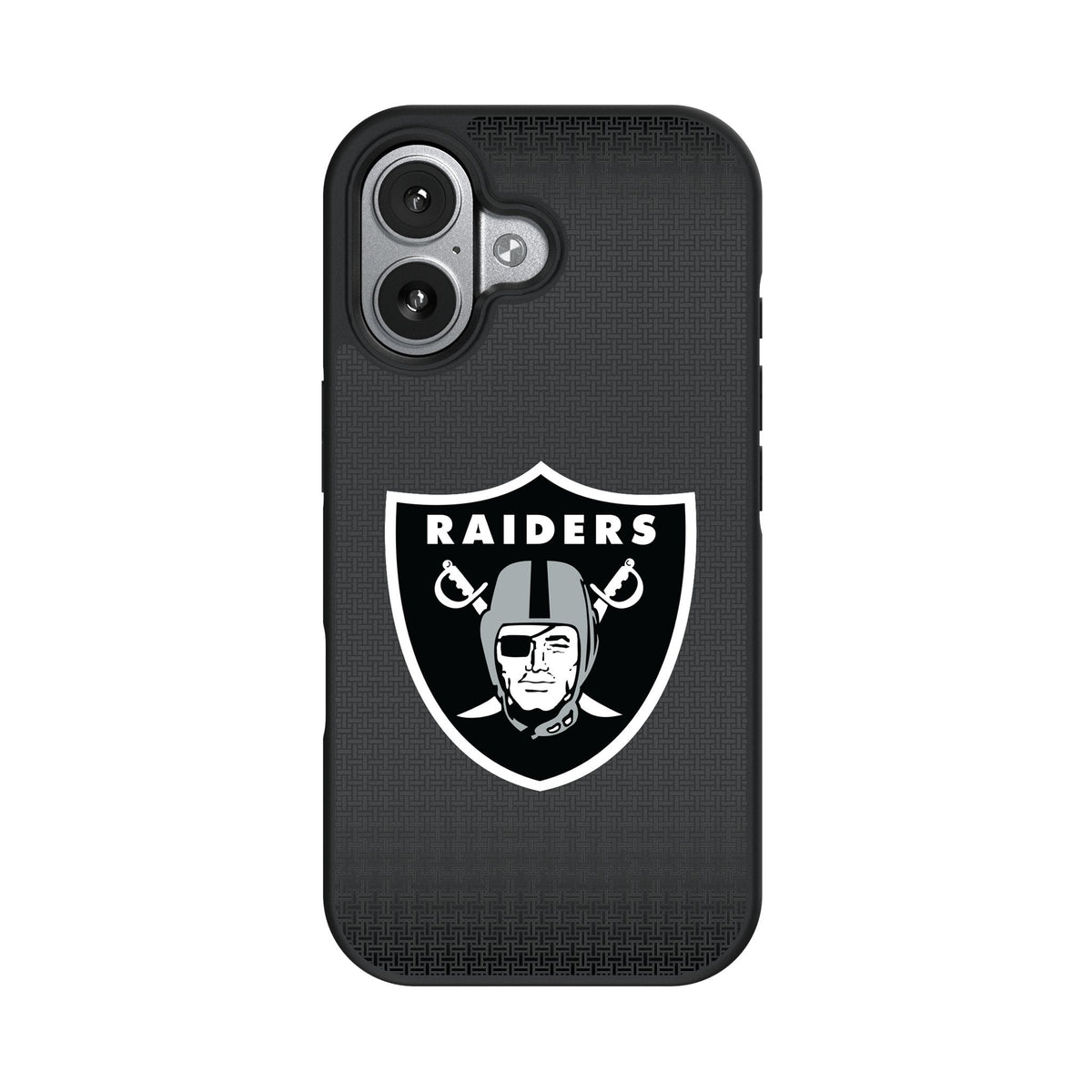 Las Vegas Raiders Linen Bump Phone Case for Apple iPhone 17 Series 4