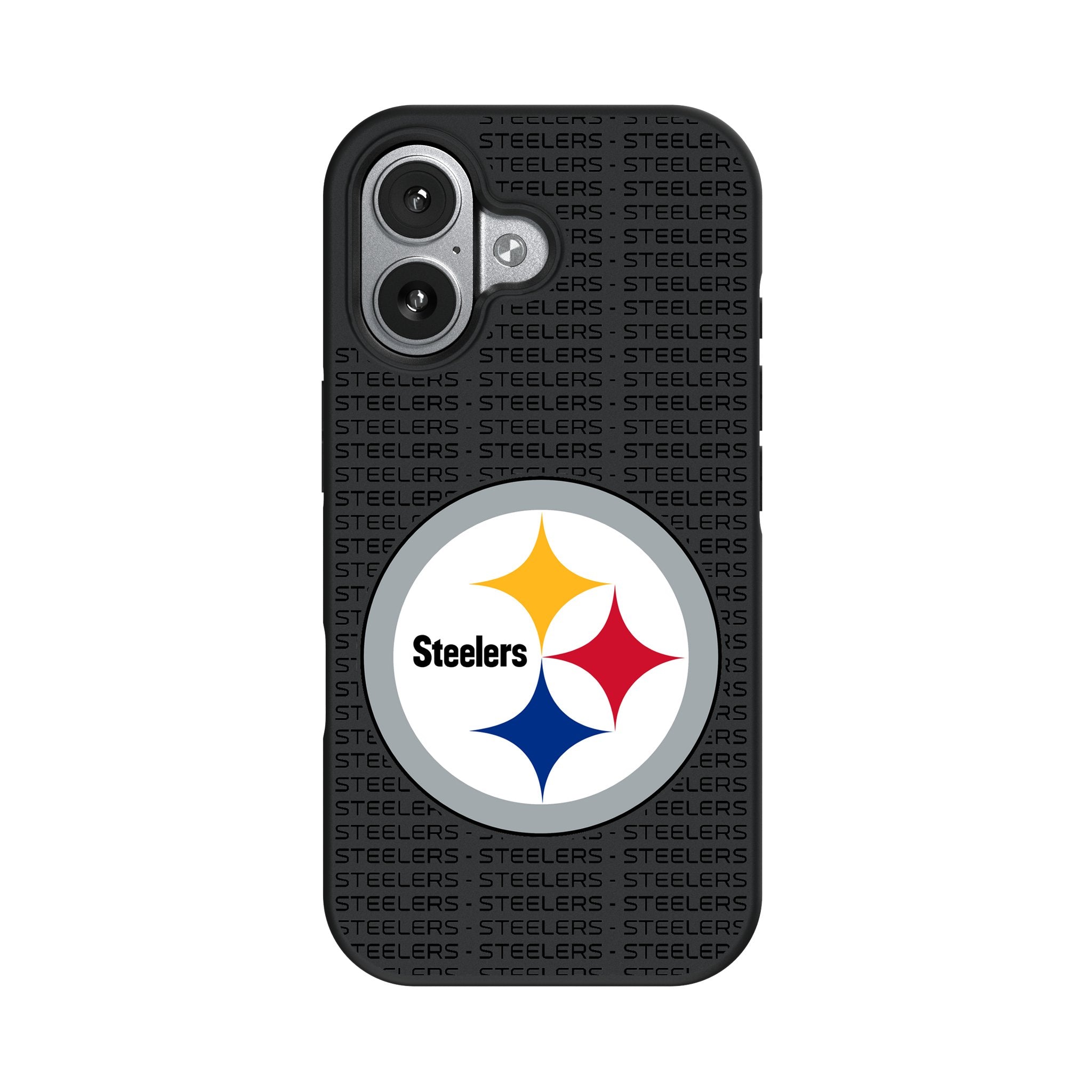 Pittsburgh Steelers Text Backdrop Bump Phone Case for Apple iPhone 17 Series 4