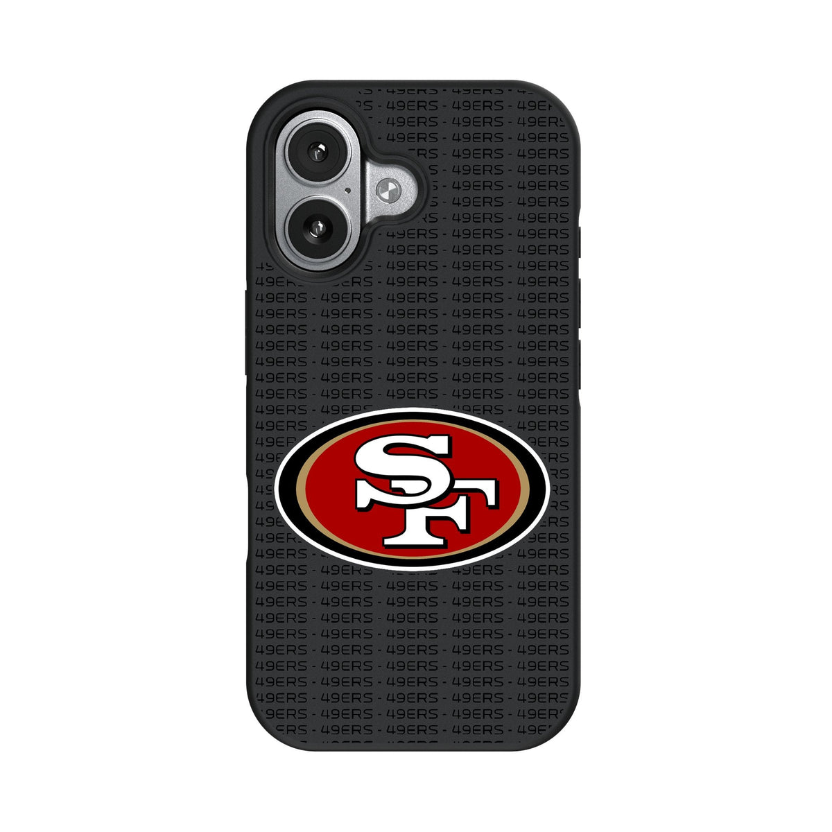 San Francisco 49ers Text Backdrop Bump Phone Case for Apple iPhone 17 Series 4