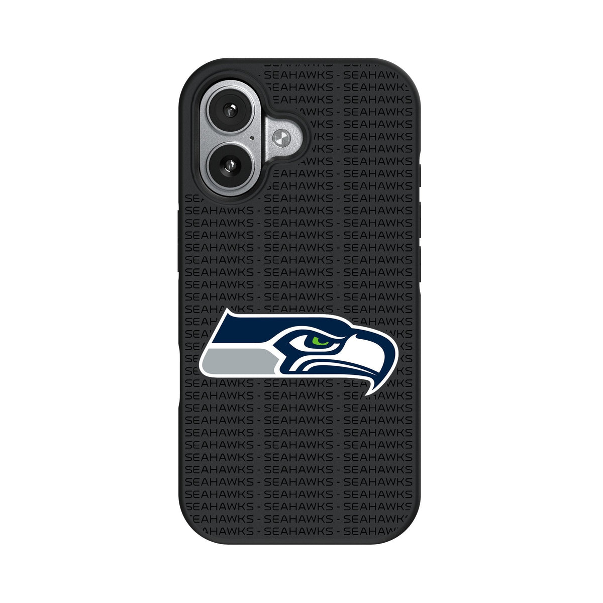 Seattle Seahawks Text Backdrop Bump Phone Case for Apple iPhone 17 Series 4
